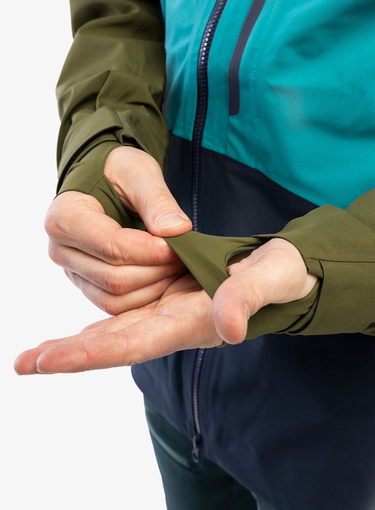 Jakna SCOTT Jacket Vertic 3L - fir green/winter green