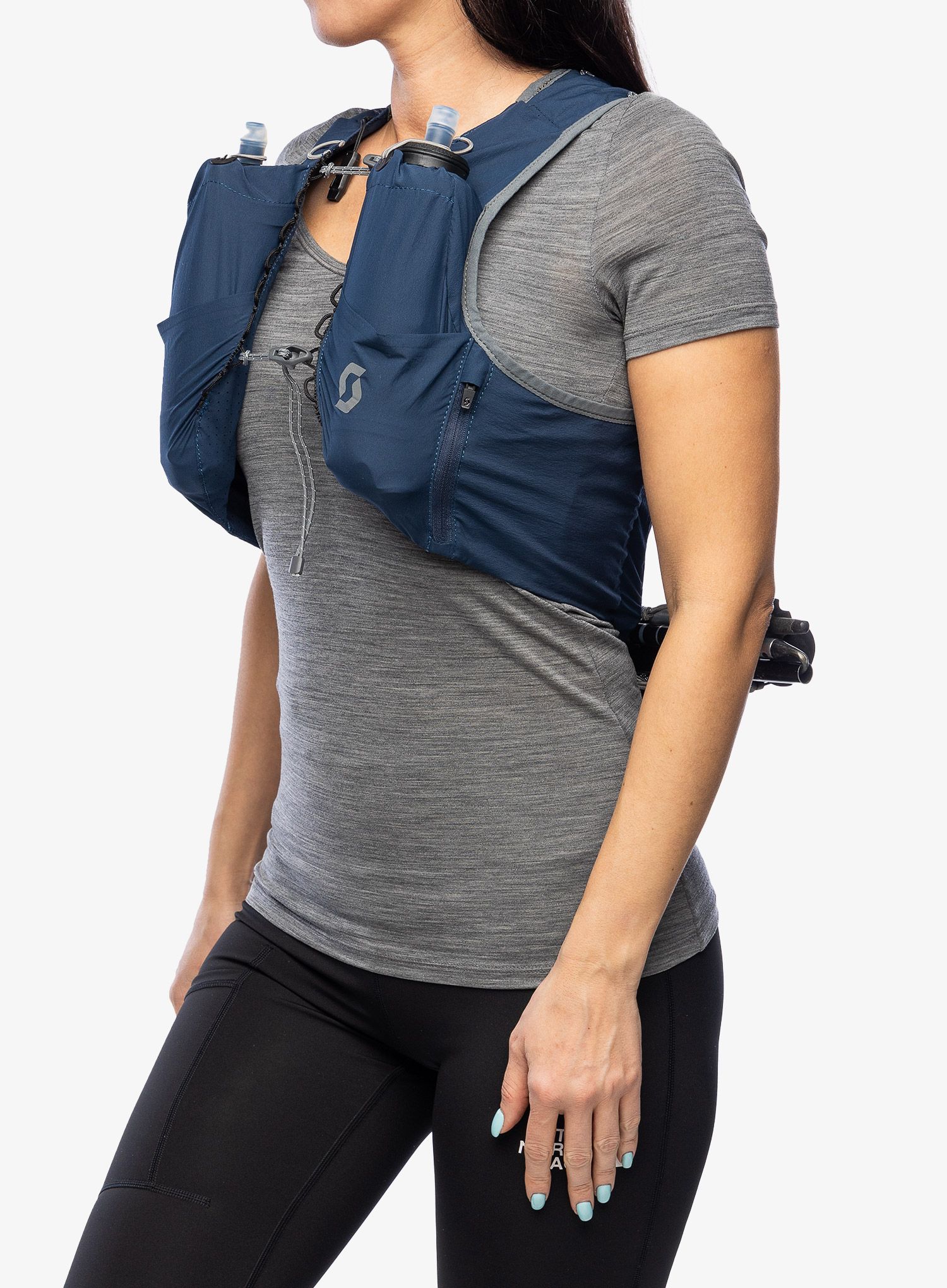Tekaški brezrokavnik SCOTT Pack Trail RC TR 10 - midnight blue/dark grey