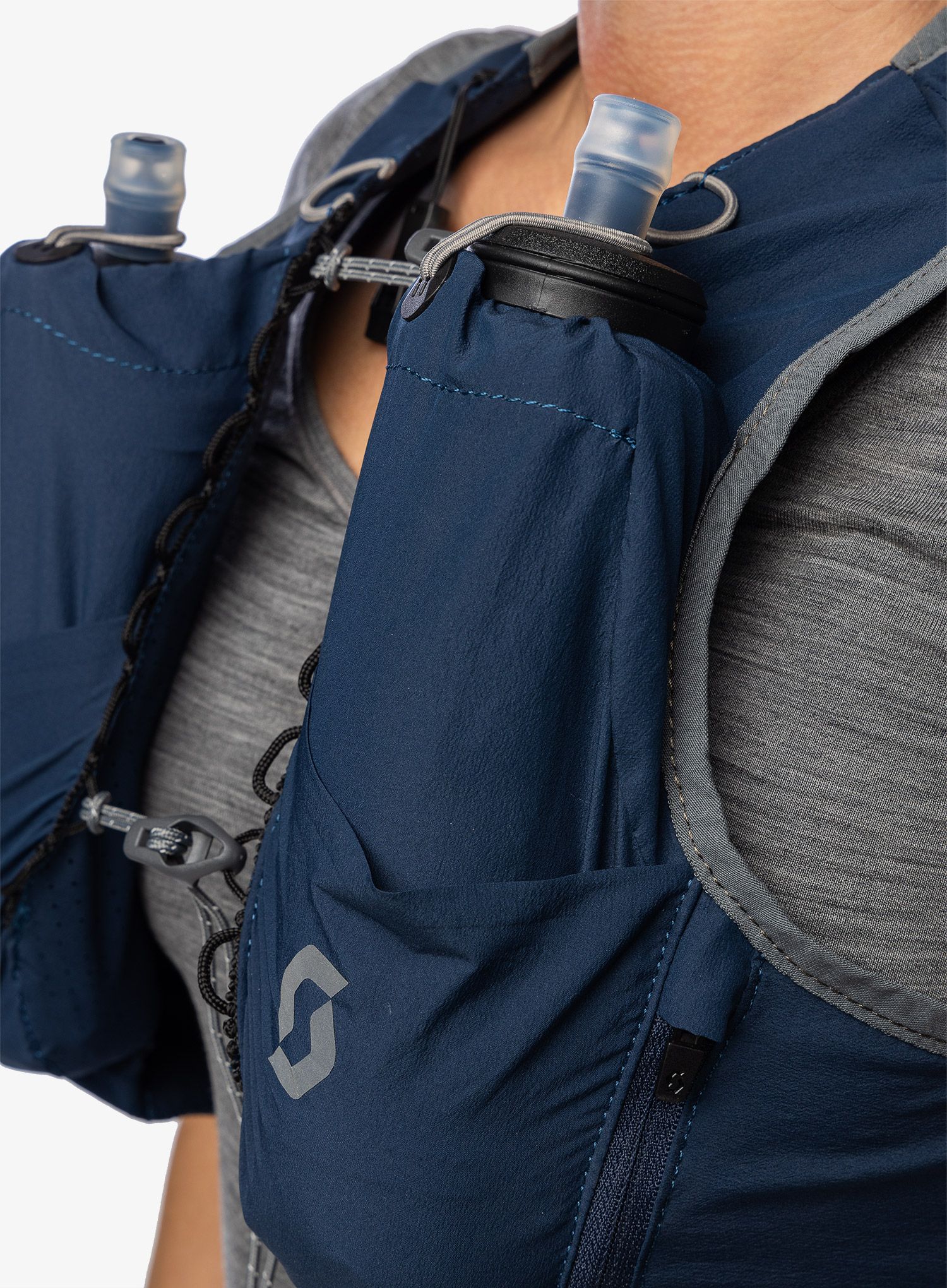 Tekaški brezrokavnik SCOTT Pack Trail RC TR 10 - midnight blue/dark grey