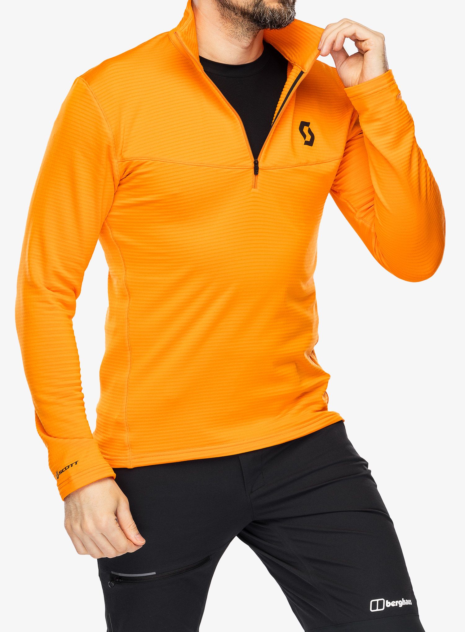 Jopica SCOTT Pullover Defined Light - flash orange