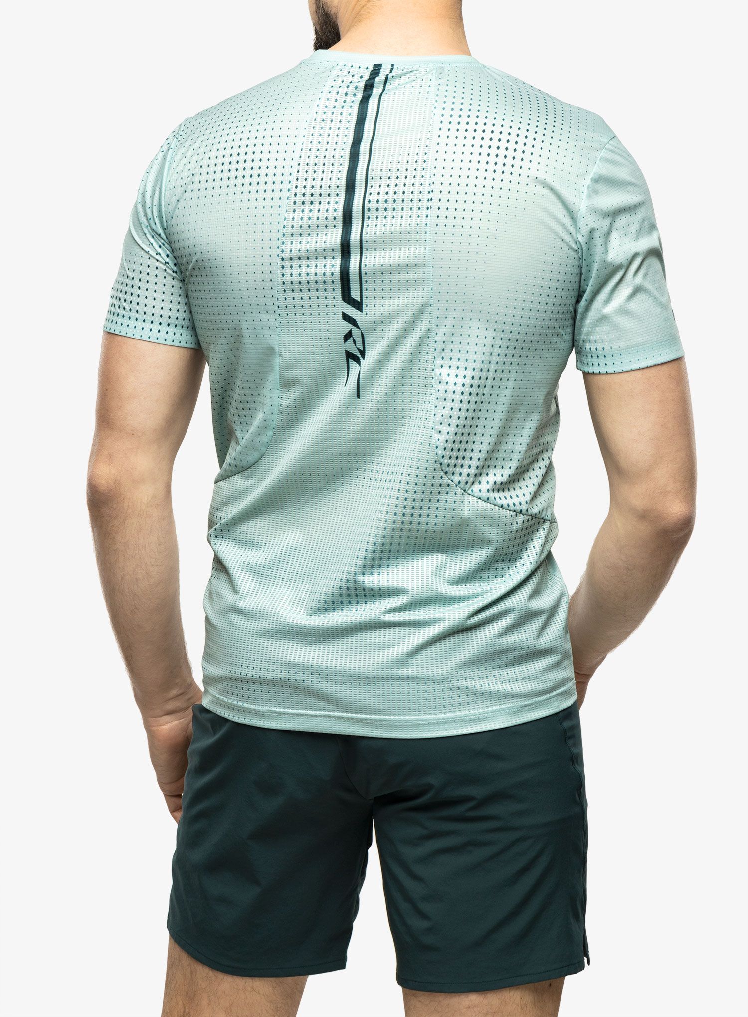 Majica za tek SCOTT RC Run S/S - mineral green/aruba green