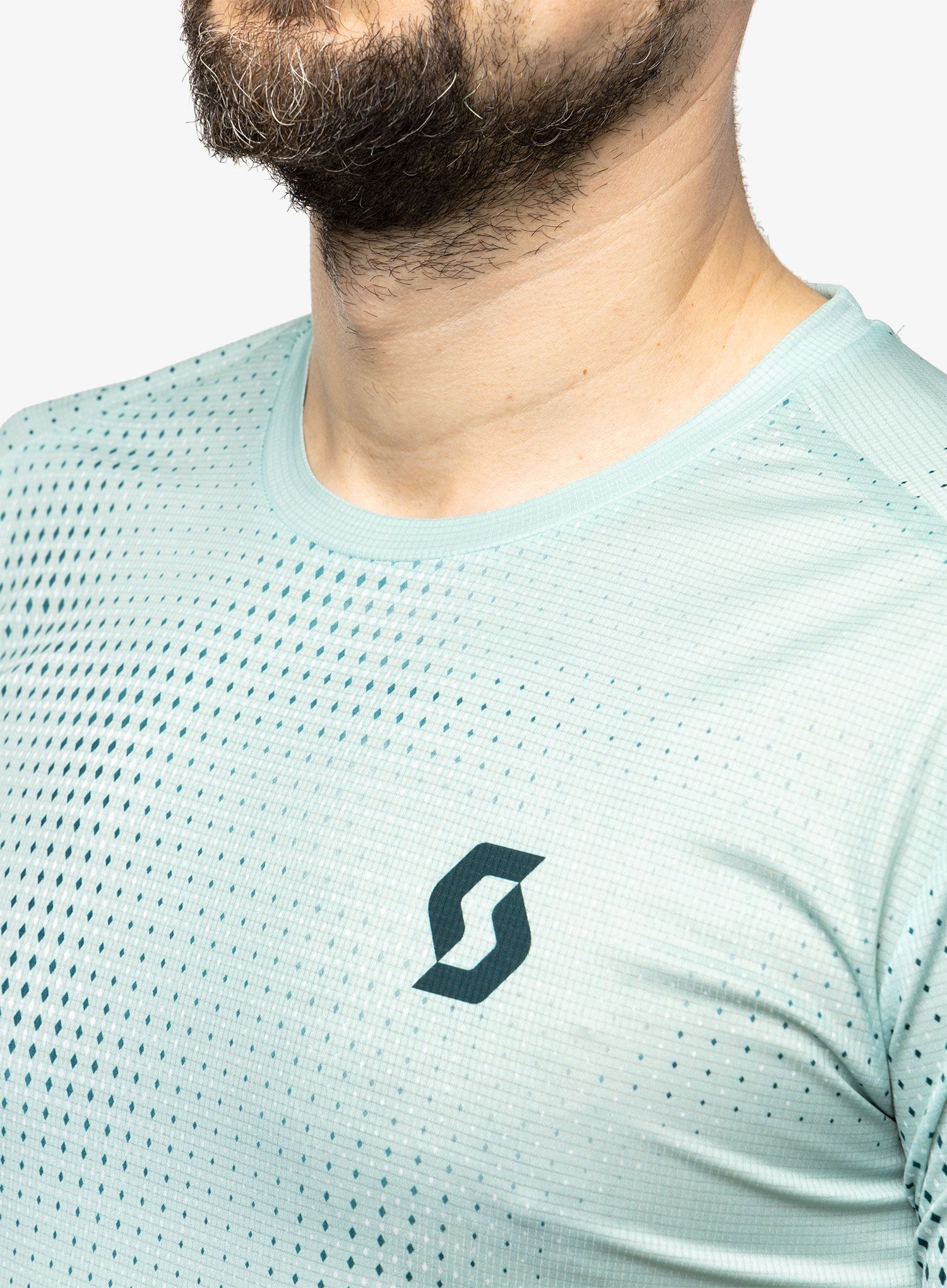 Majica za tek SCOTT RC Run S/S - mineral green/aruba green