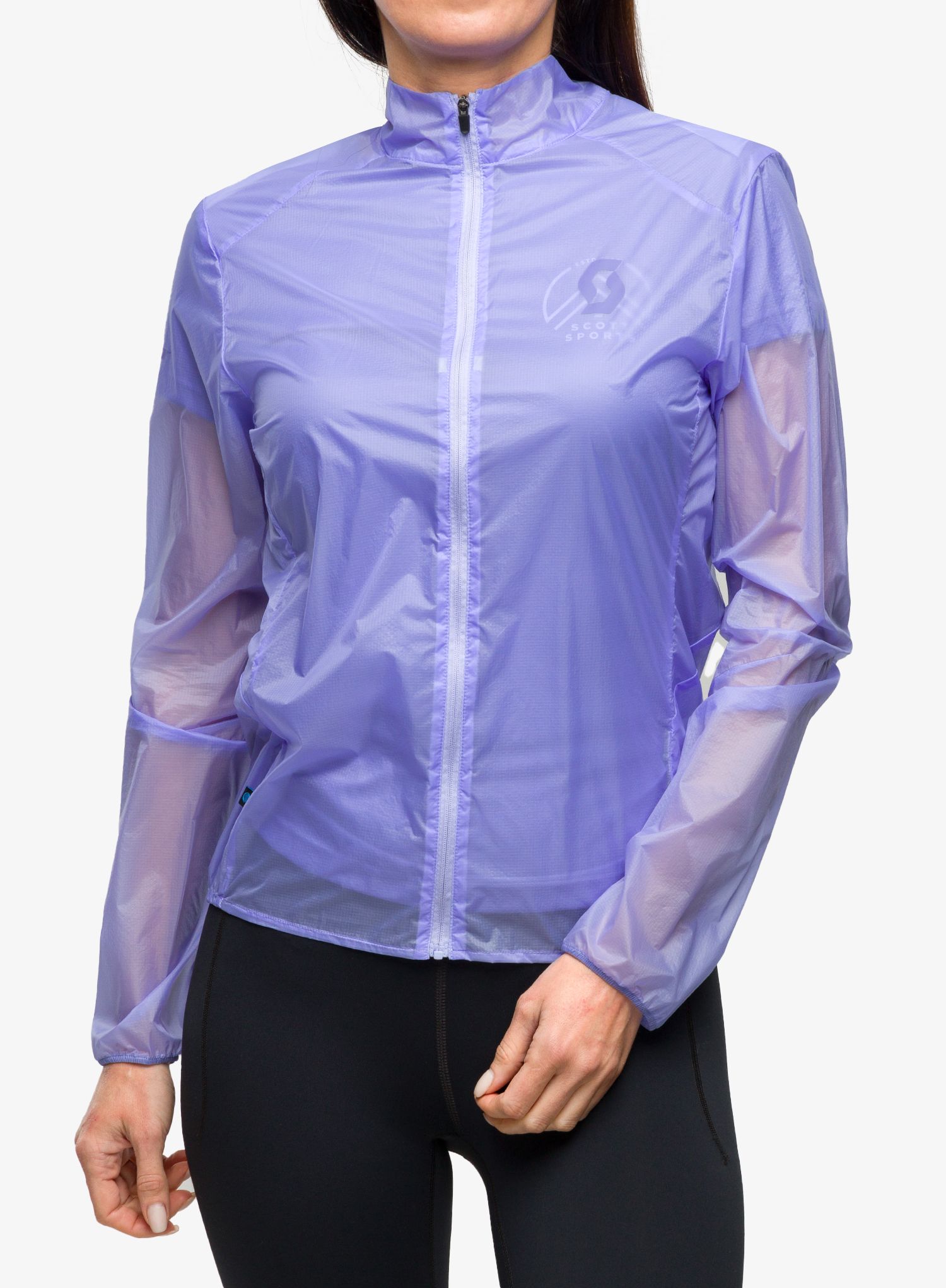 Ženska jakna za tek SCOTT RC Run WB - moon blue/dream blue