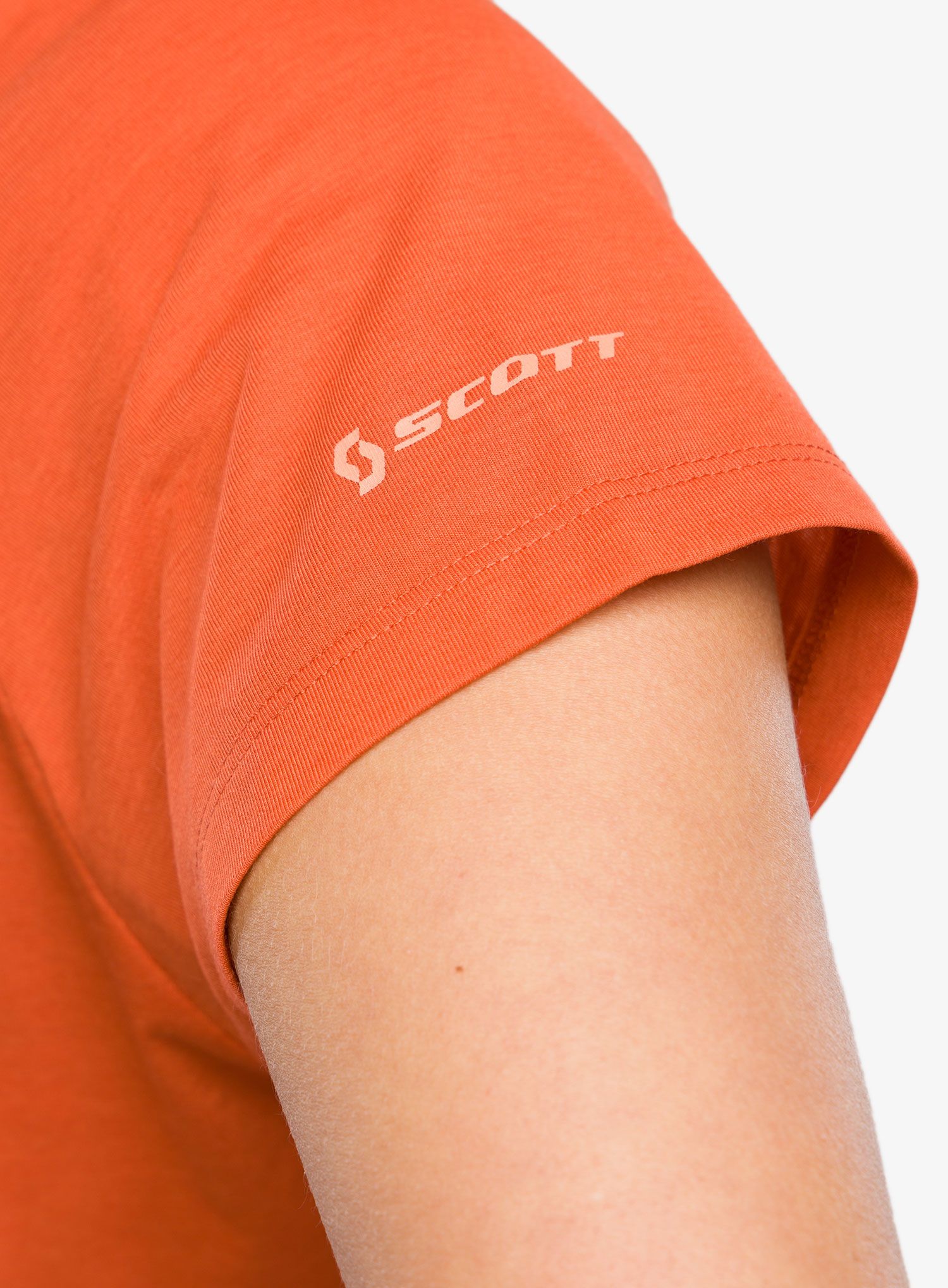 Ženska športna majica SCOTT Shirt Defined DRI S/S - braze orange