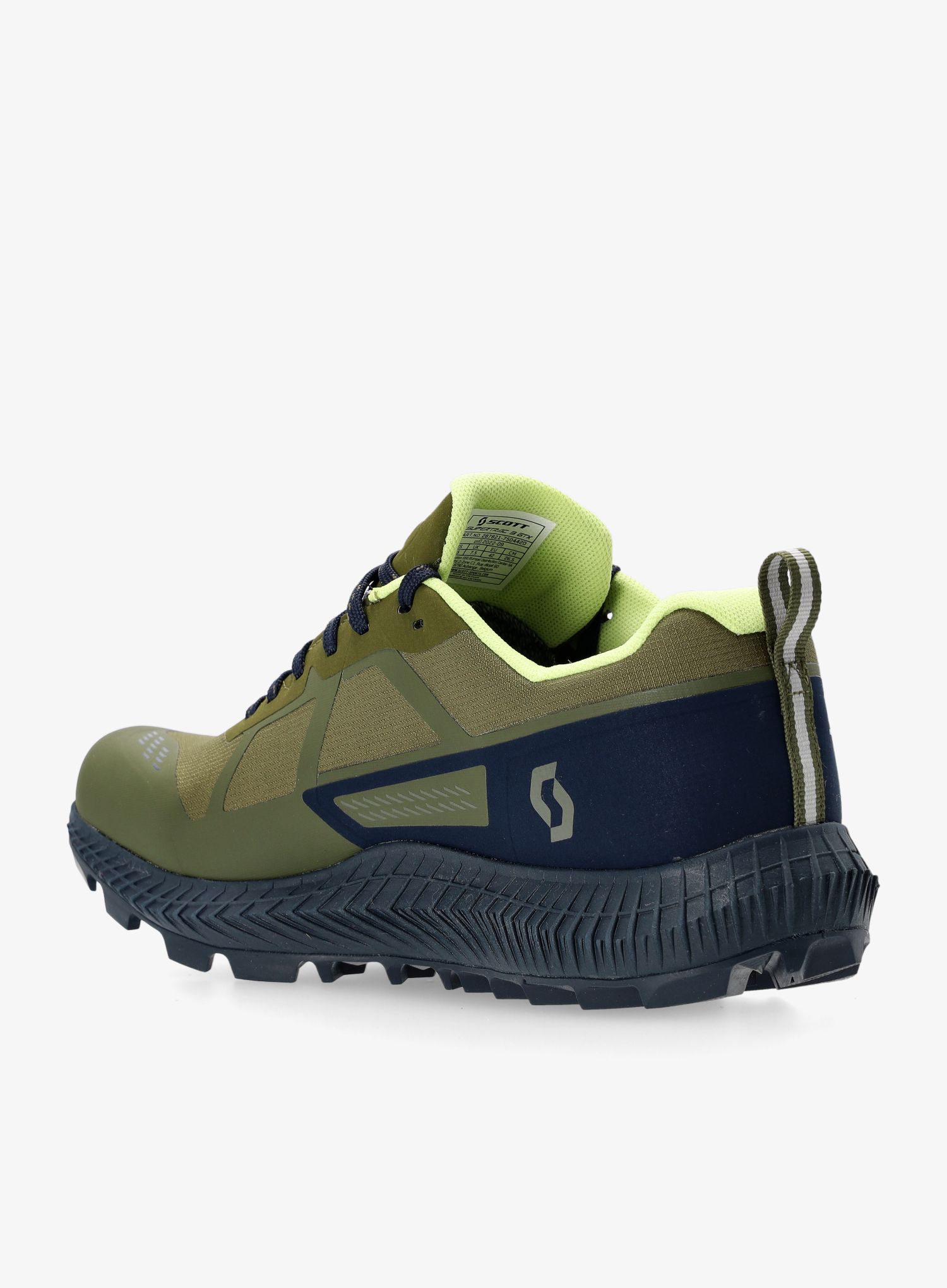 Trail tekaški čevlji SCOTT Supertrac 3 GTX - fir green/dark blue
