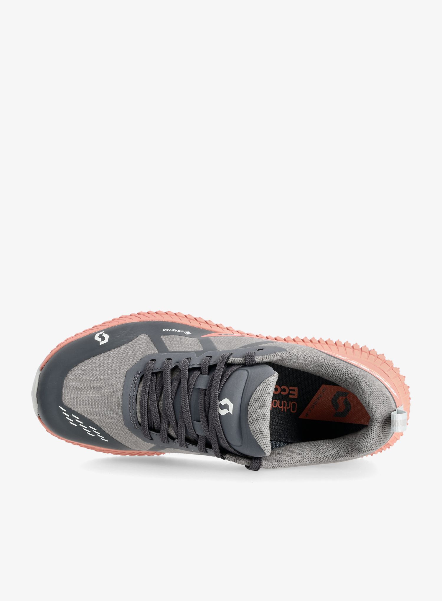 Ženski tekaški čevlji SCOTT Supertrac 3 GTX - slate grey/terra red