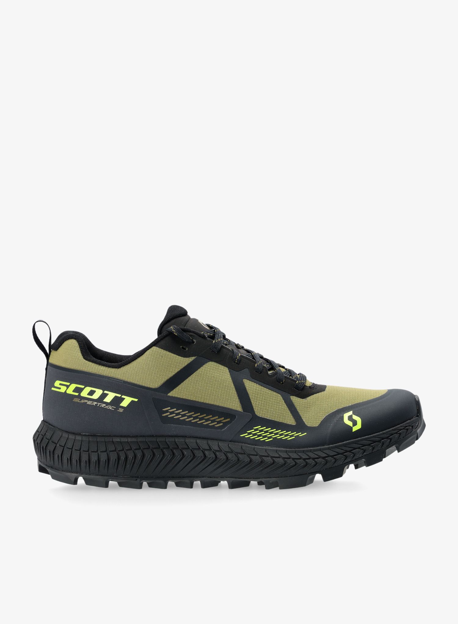 Tekaški čevlji SCOTT Supertrac 3 - mud green/black