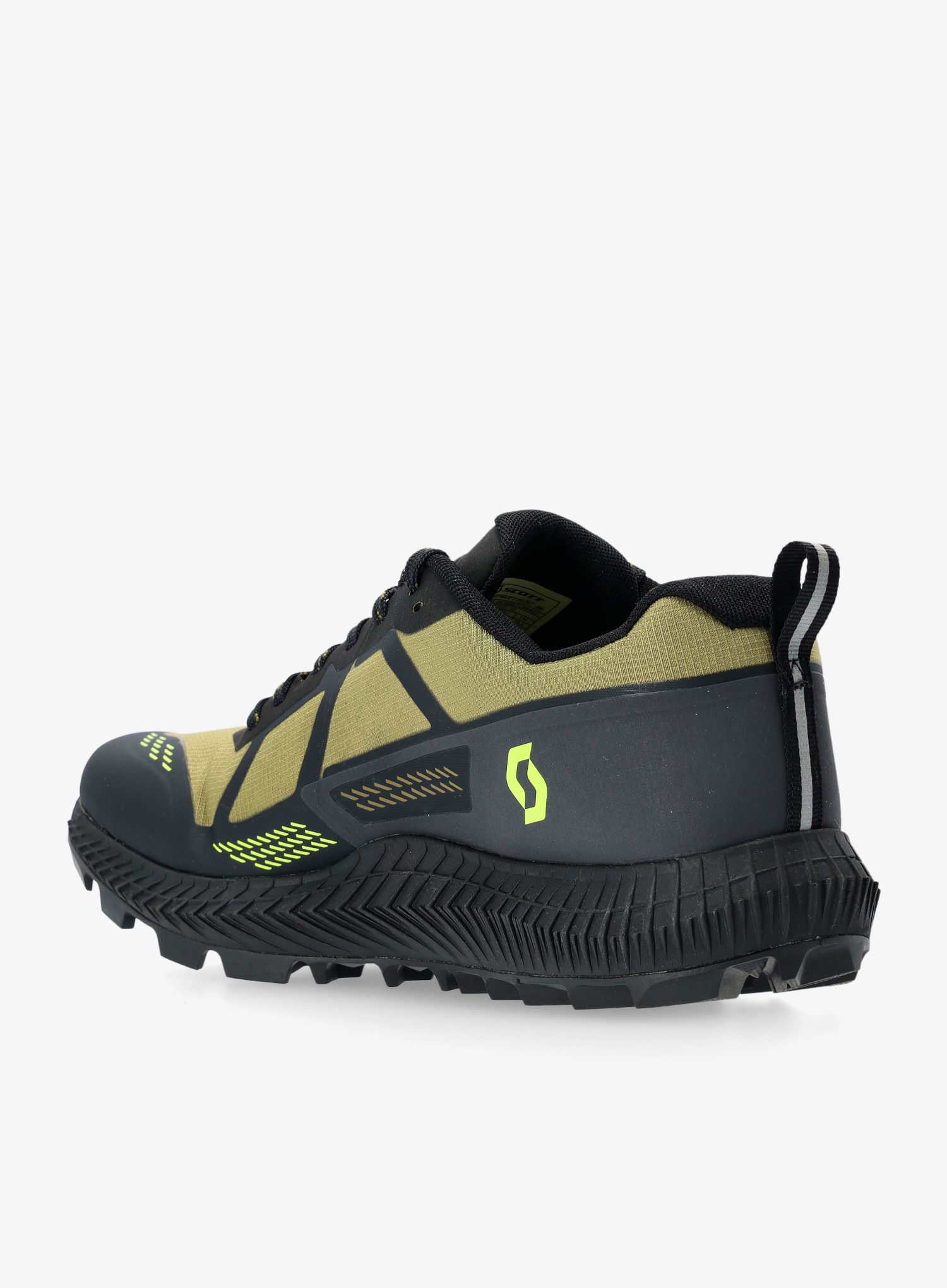 Tekaški čevlji SCOTT Supertrac 3 - mud green/black