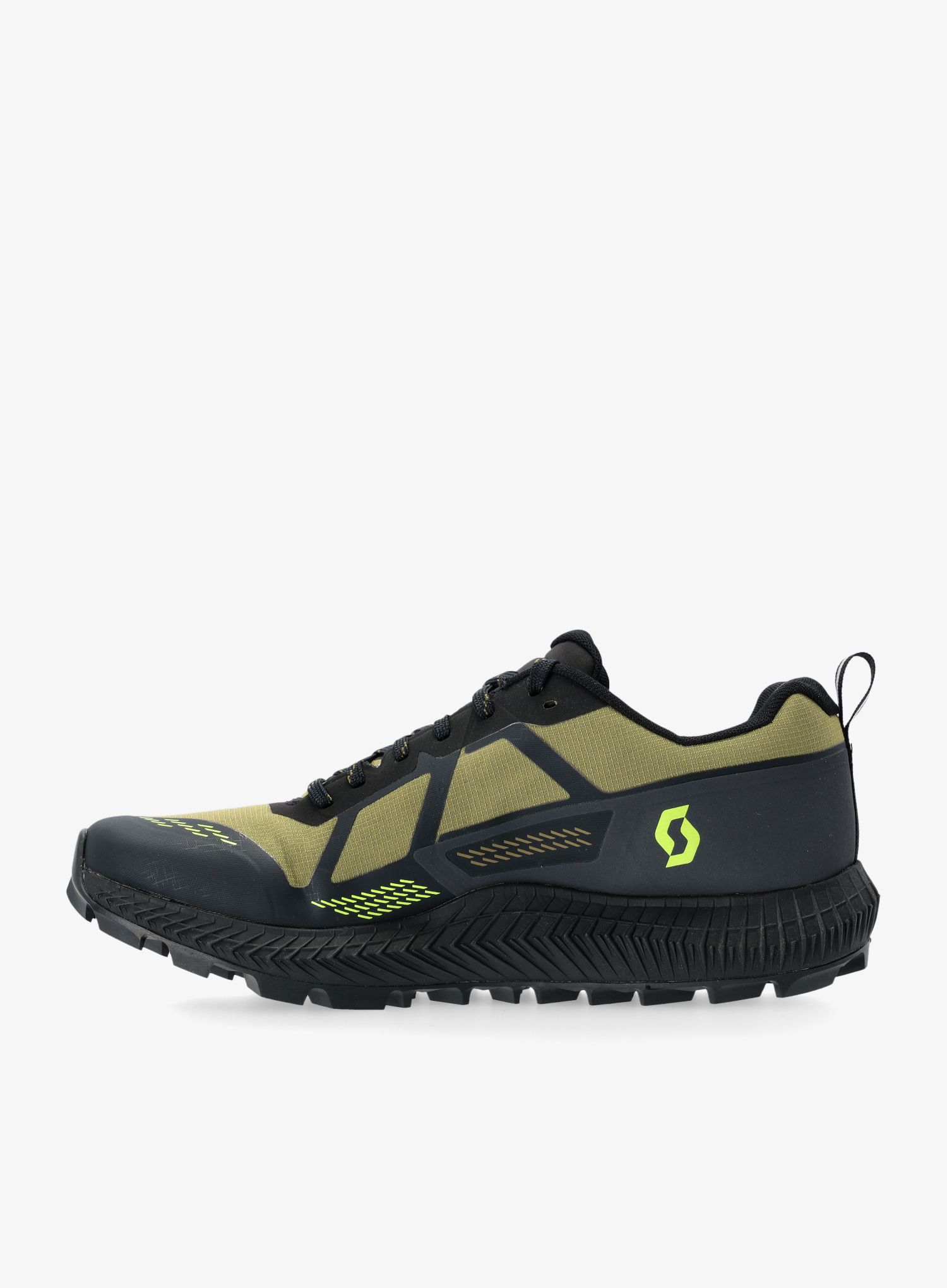Tekaški čevlji SCOTT Supertrac 3 - mud green/black
