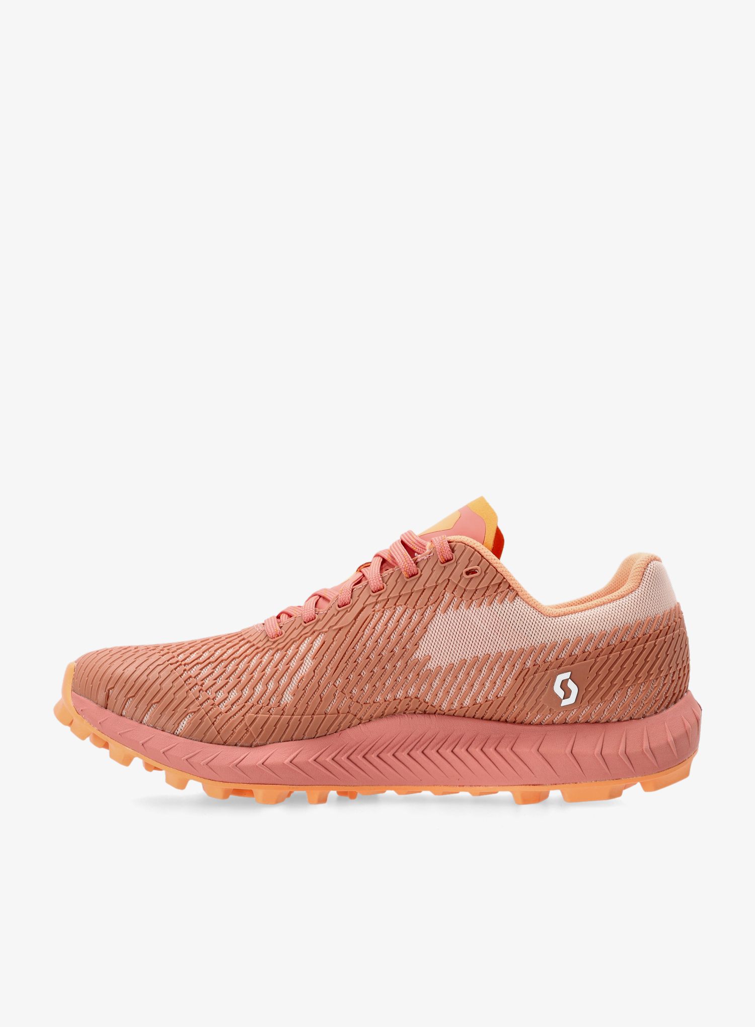 Ženski tekaški čevlji SCOTT Supertrac Amphib - terra red/melon orange
