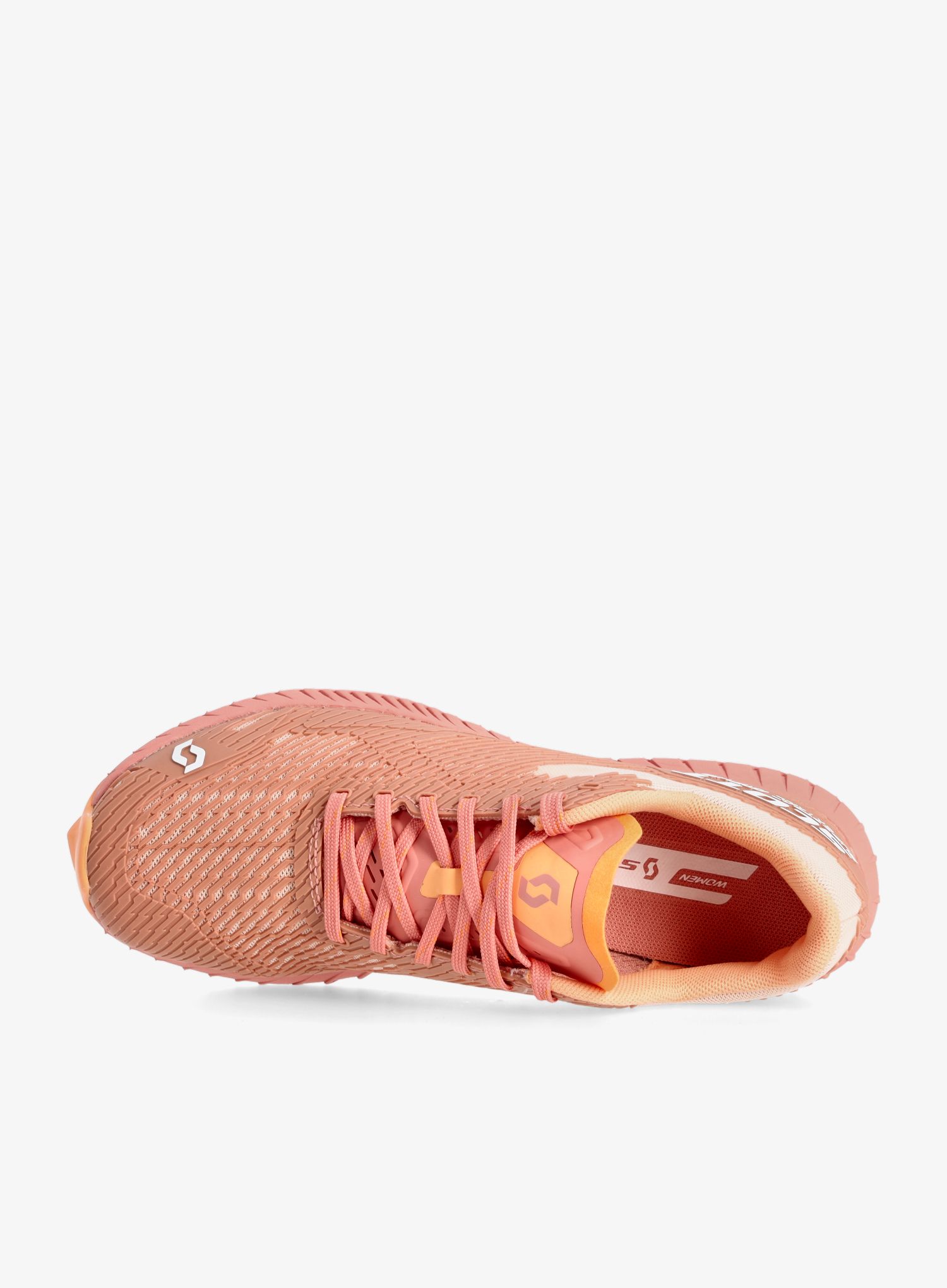 Ženski tekaški čevlji SCOTT Supertrac Amphib - terra red/melon orange