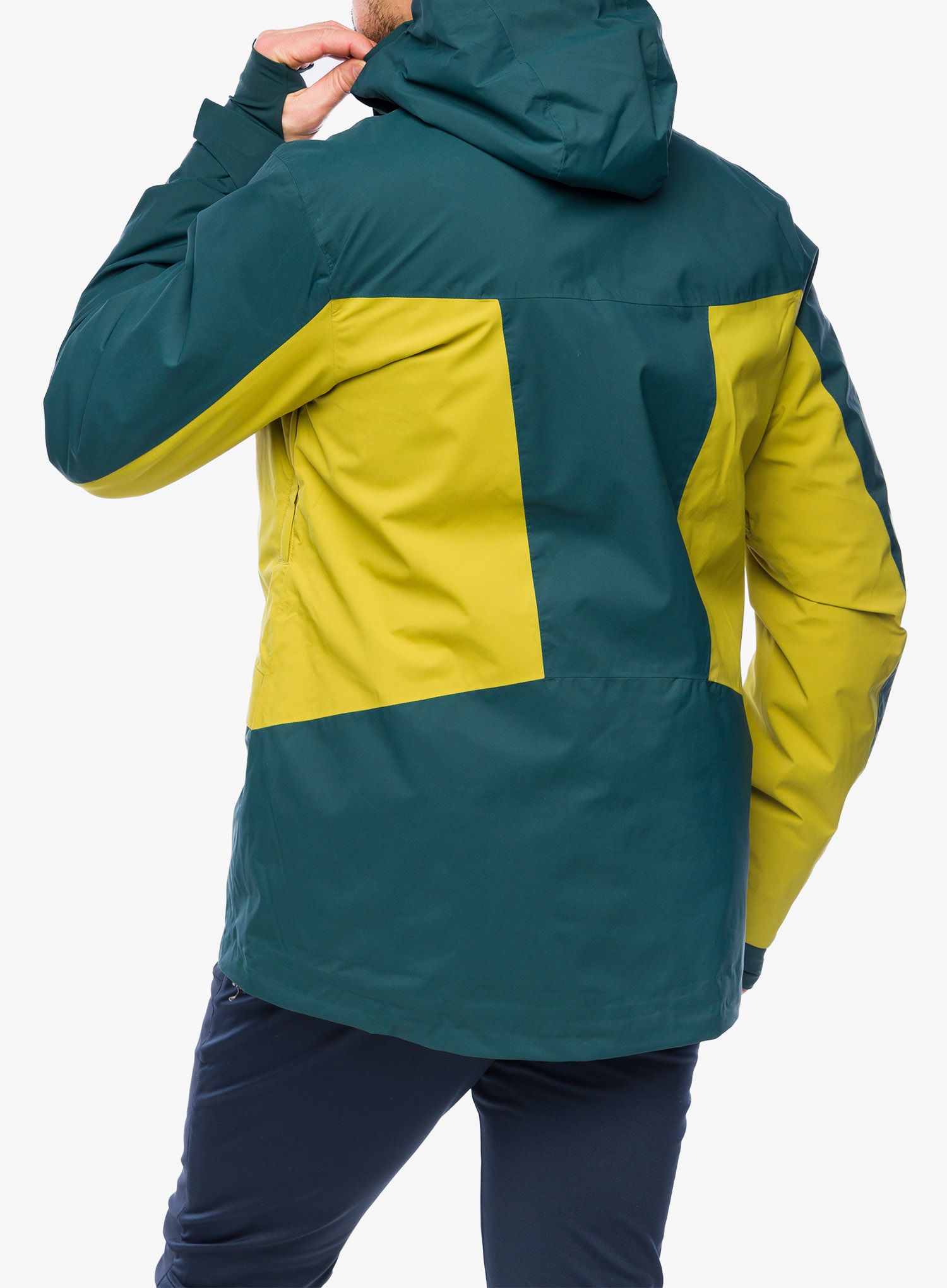 Smučarska jakna SCOTT Ultimate Dermizax Jacket - aruba green/savanna green