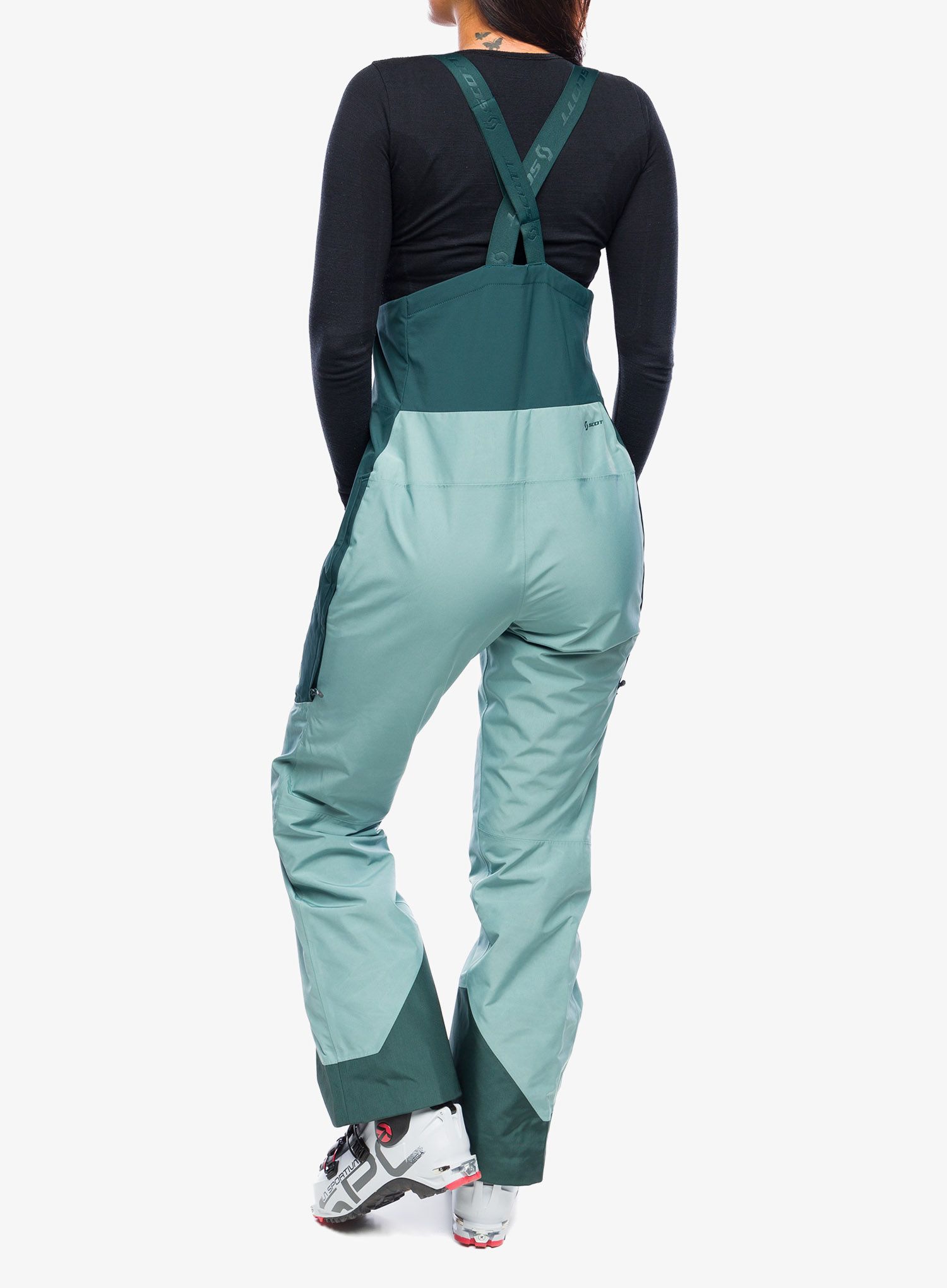 Ženske smučarske hlače SCOTT Vertic GTX 2L Pants - aruba green/northern mint