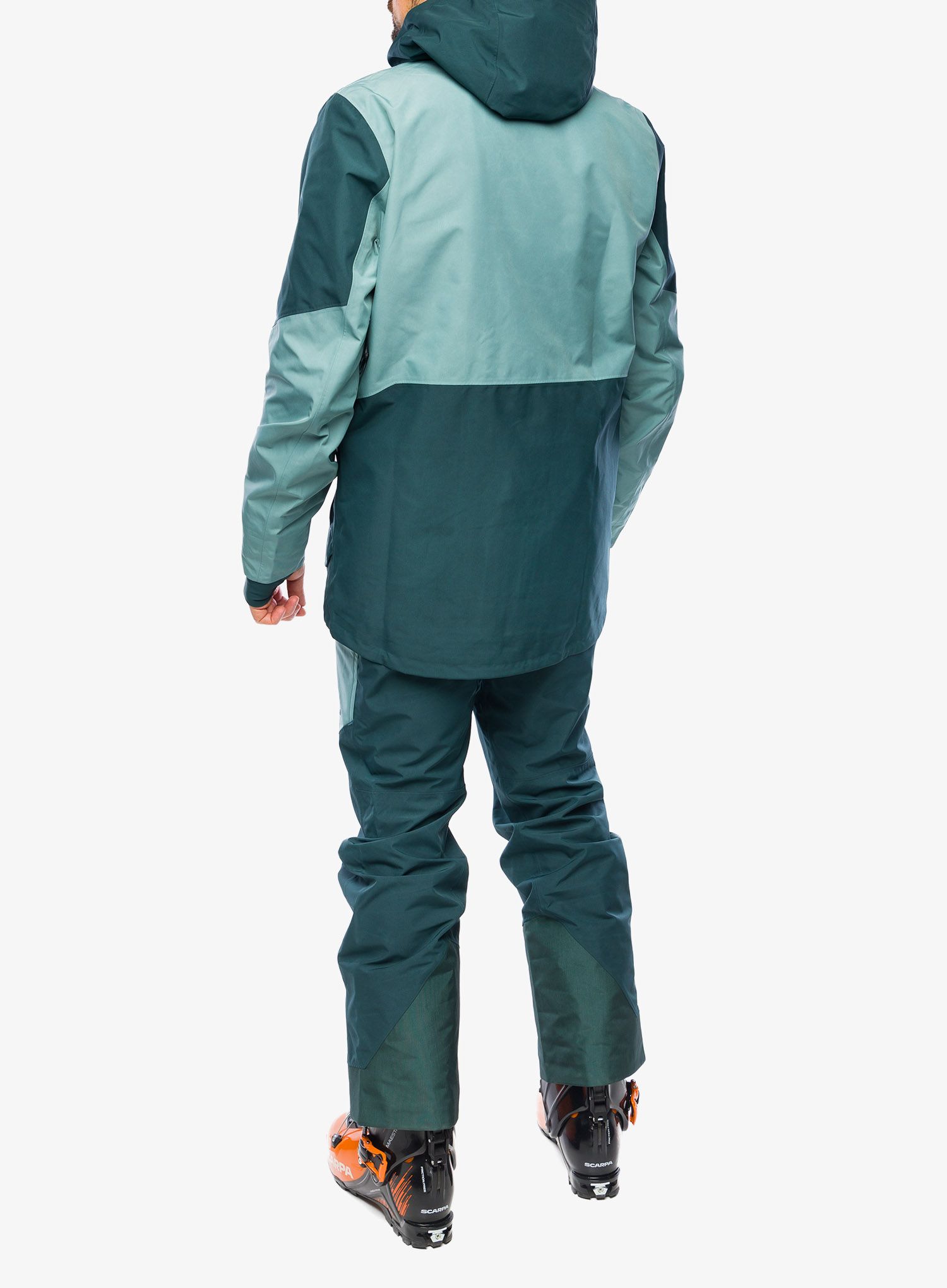 Smučarske hlače SCOTT Vertic GTX 2L Pants - aruba green/northern mint grn