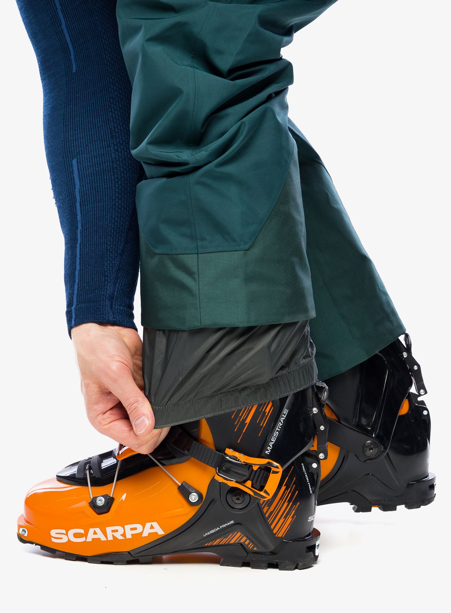 Smučarske hlače SCOTT Vertic GTX 2L Pants - aruba green/northern mint grn