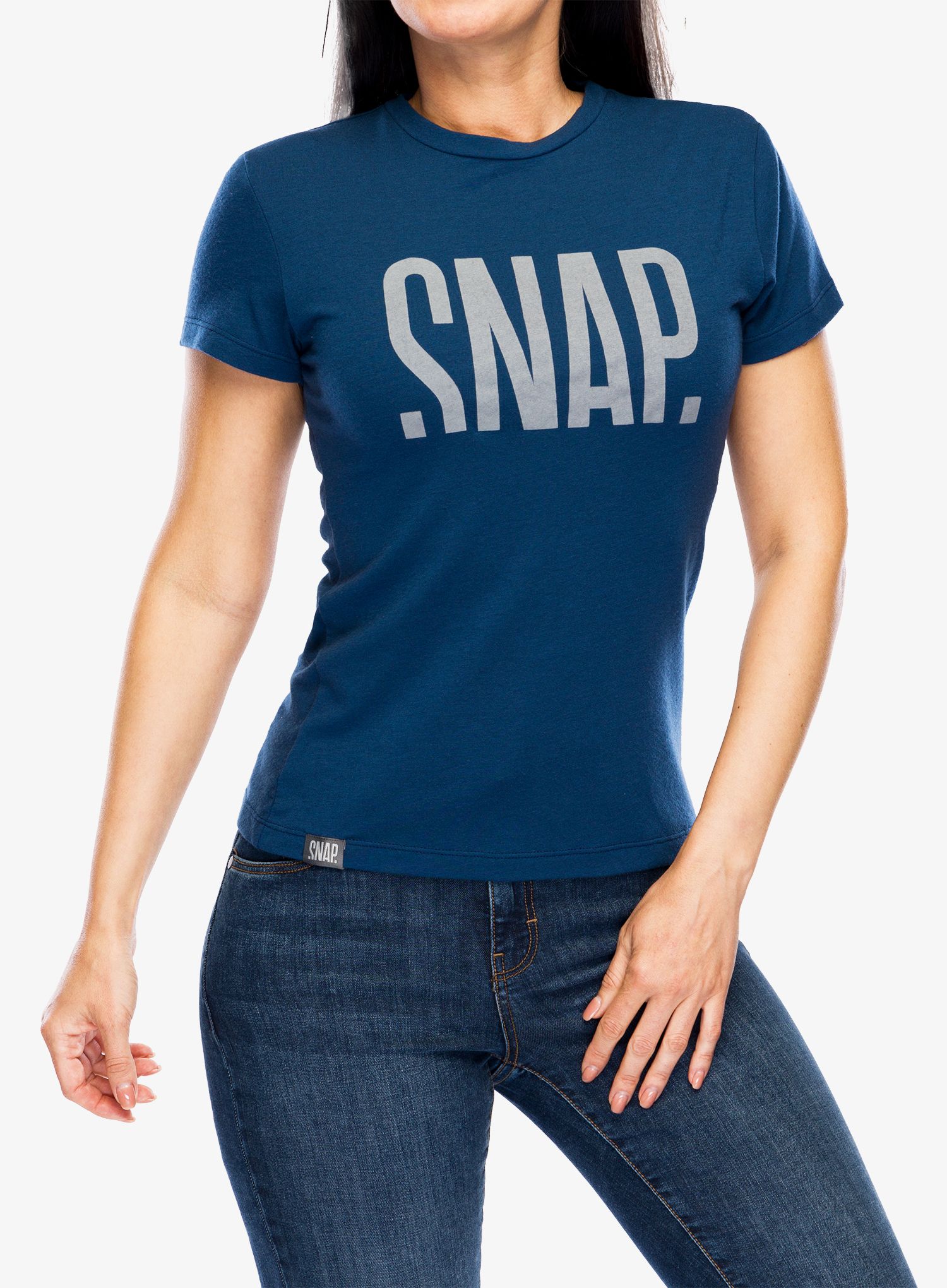 Ženska majica SNAP Technical Merino T-Shirt SS - night