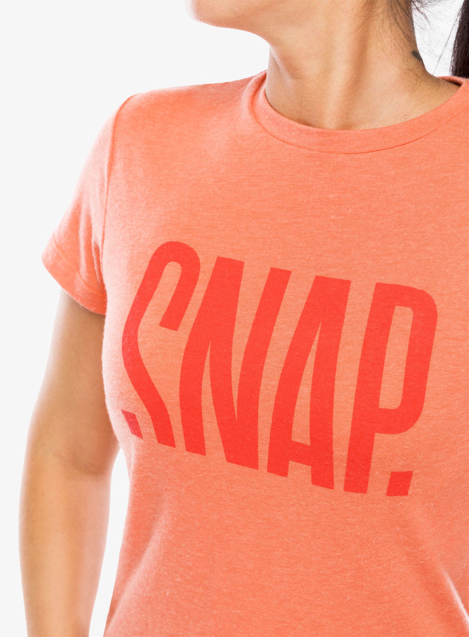Ženska merino majica SNAP Technical Merino T-Shirt - emberglow