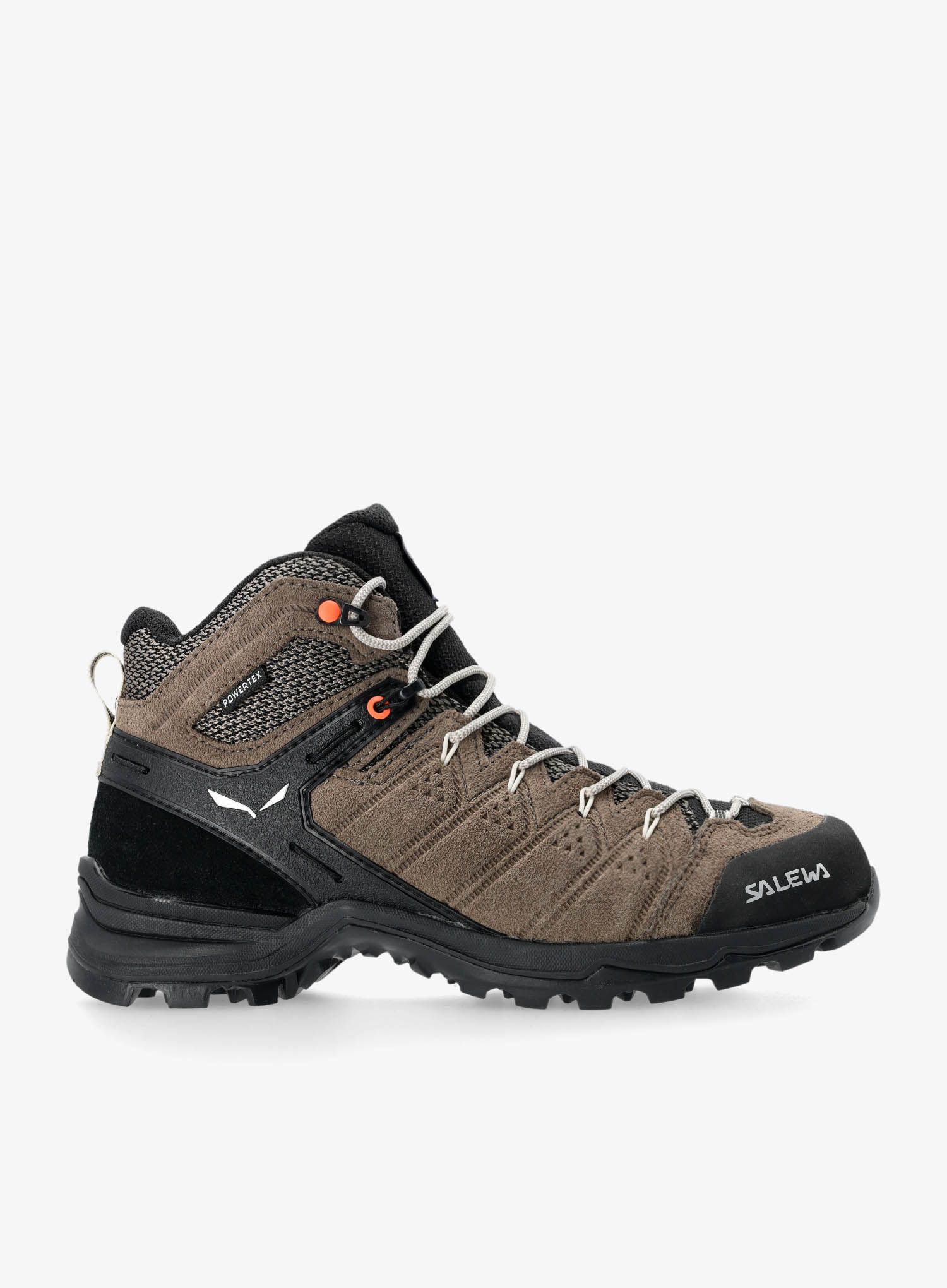 Ženski pohodniški čevlji Salewa Alp Mate Mid WP - brindle/oatmeal