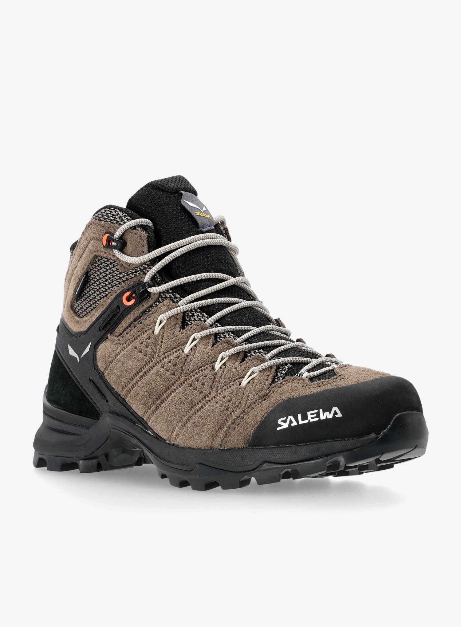 Ženski pohodniški čevlji Salewa Alp Mate Mid WP - brindle/oatmeal