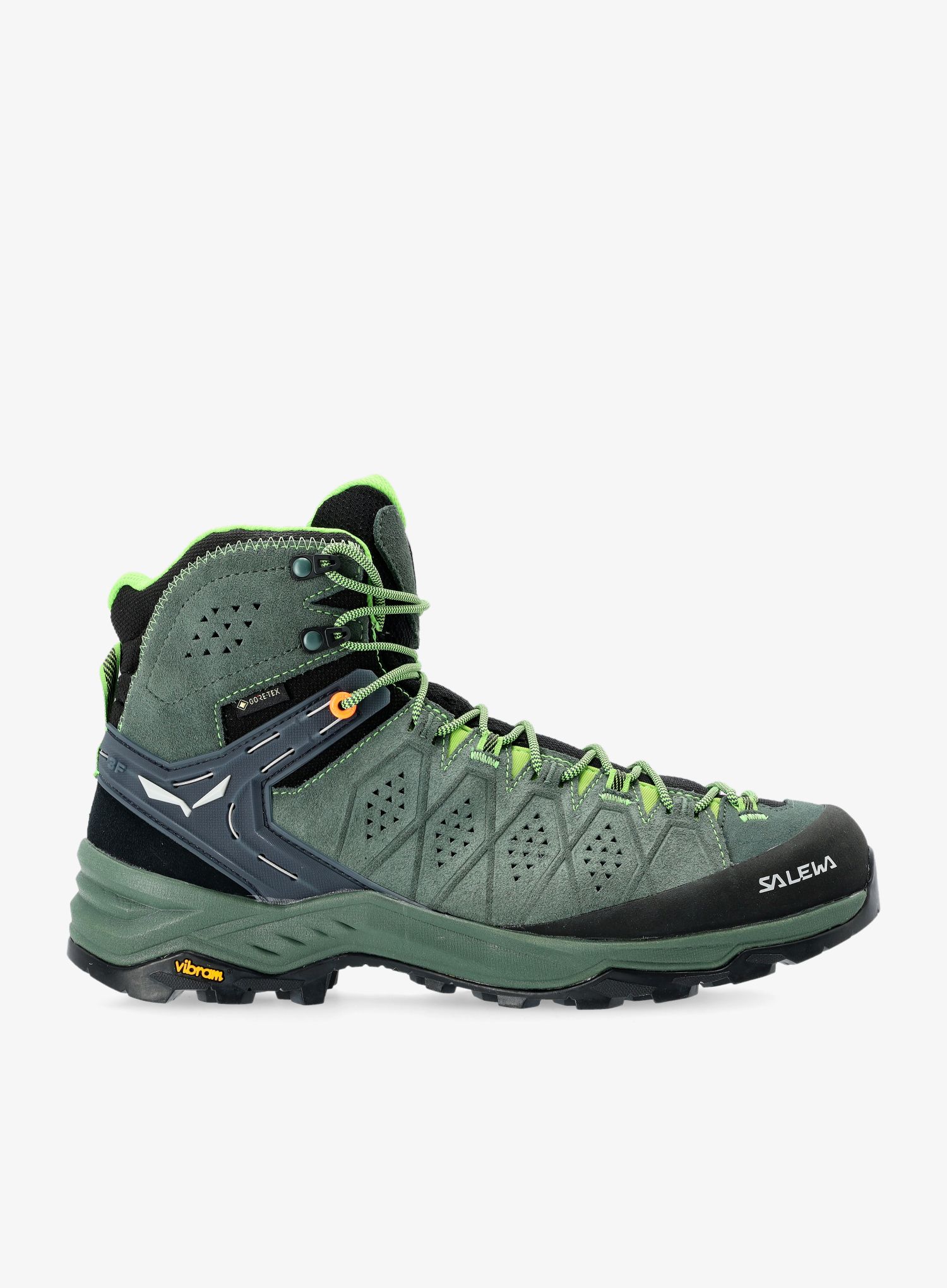 Treking čevlji Salewa Alp Trainer 2 Mid GTX - raw green/pale frog