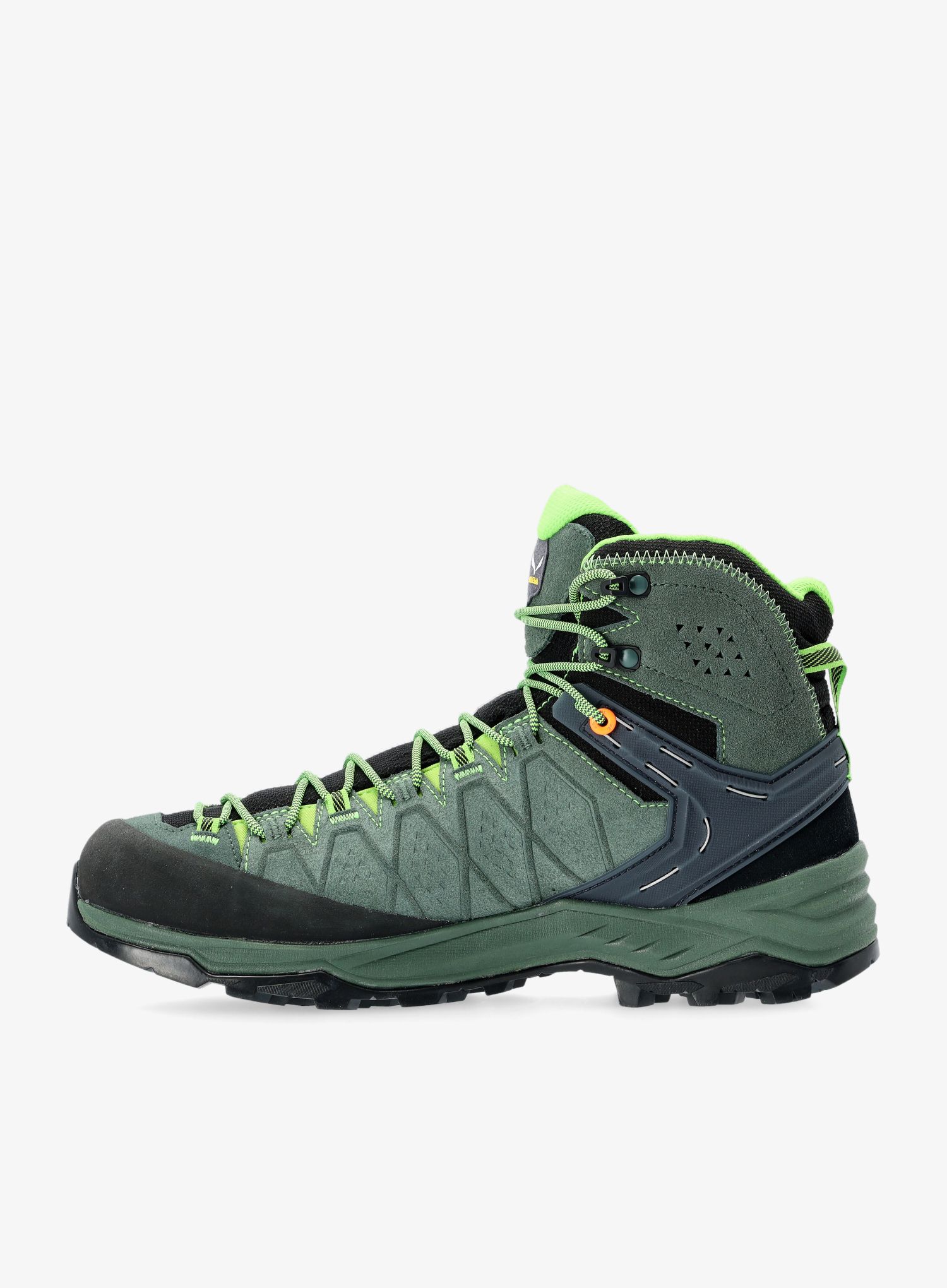 Treking čevlji Salewa Alp Trainer 2 Mid GTX - raw green/pale frog