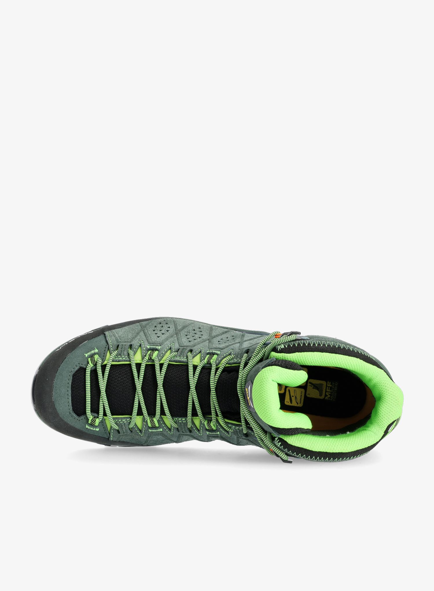 Treking čevlji Salewa Alp Trainer 2 Mid GTX - raw green/pale frog