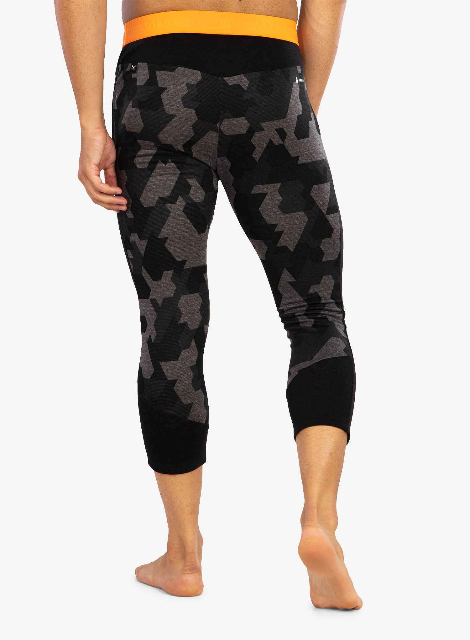 Termo pajkice Salewa Boe AM 3/4 Tight - black out