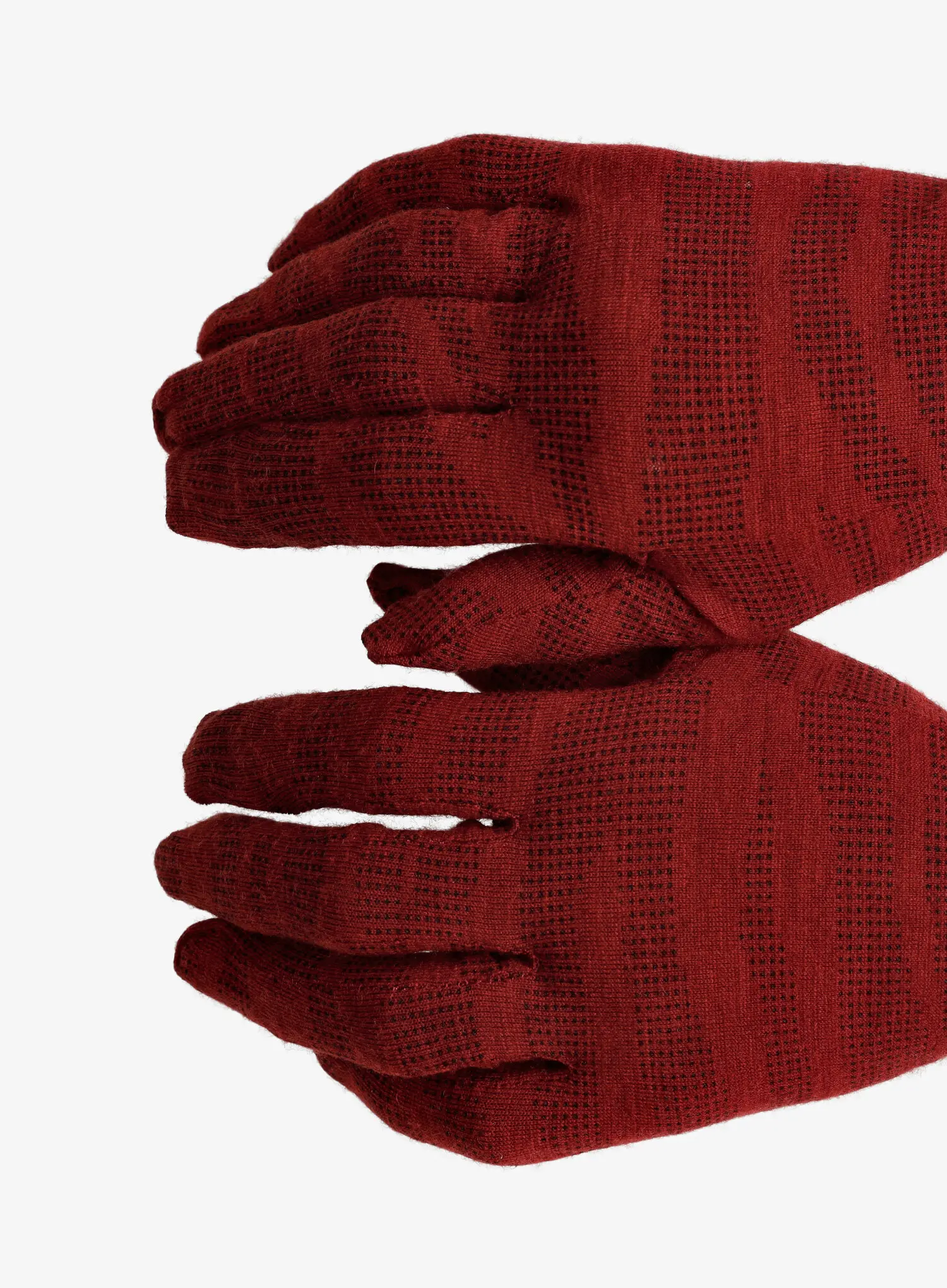Ženske volnene rokavice Salewa Cristallo AM Gloves - crevasse syrah
