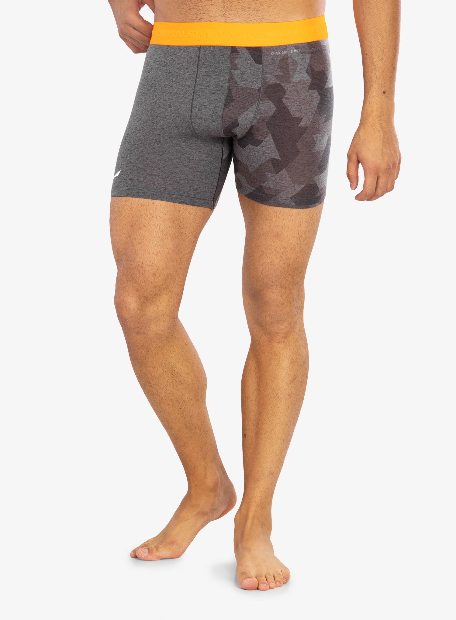 Boksarice Salewa Cristallo Warm Amr Boxer - heather grey