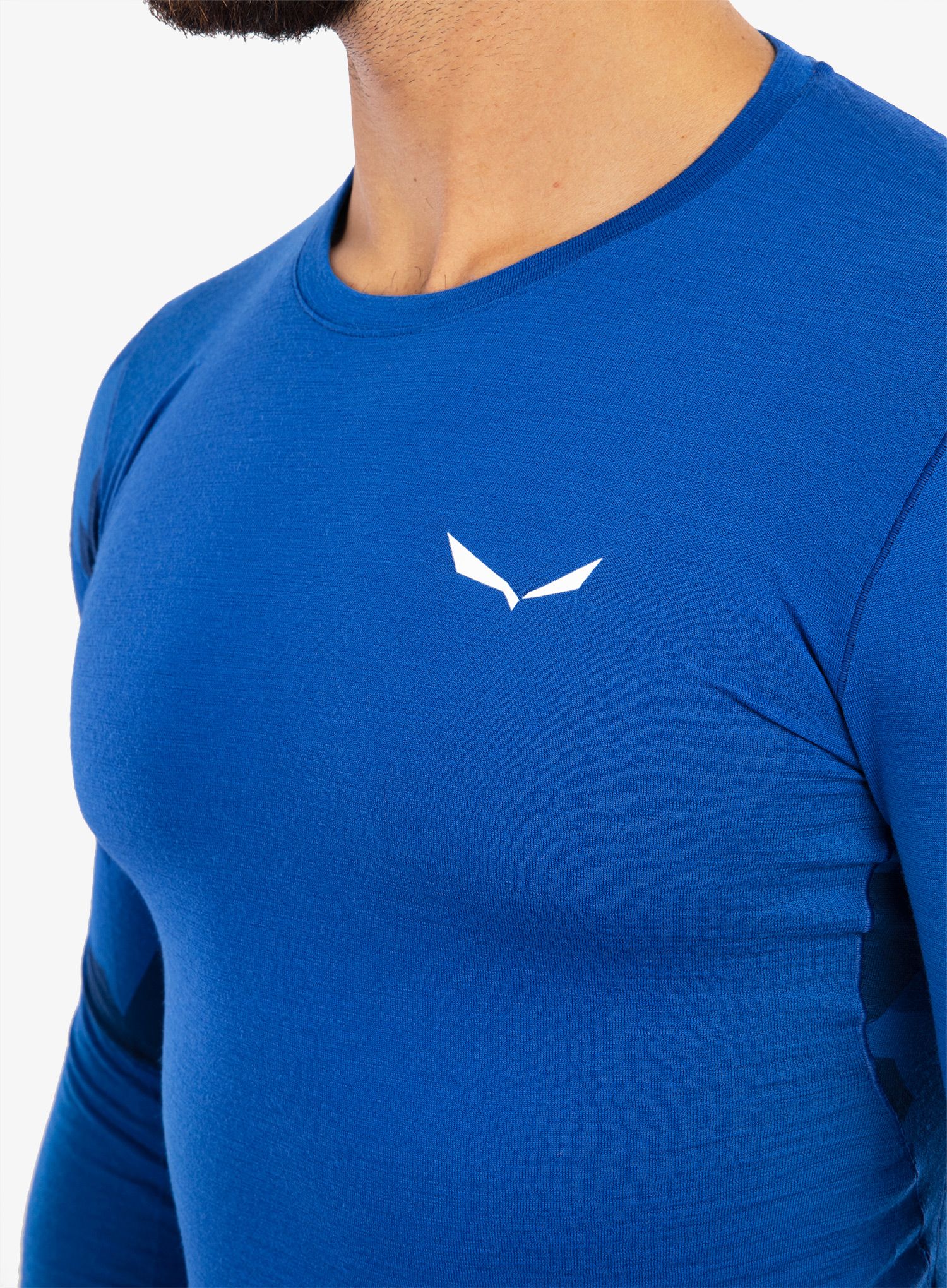 Termo flis jopa Salewa Cristallo Warm Amr L/S Tee - electric