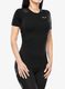 Ženska majica Salewa Cristallo Warm Alpine Merino Responsive SS - black out