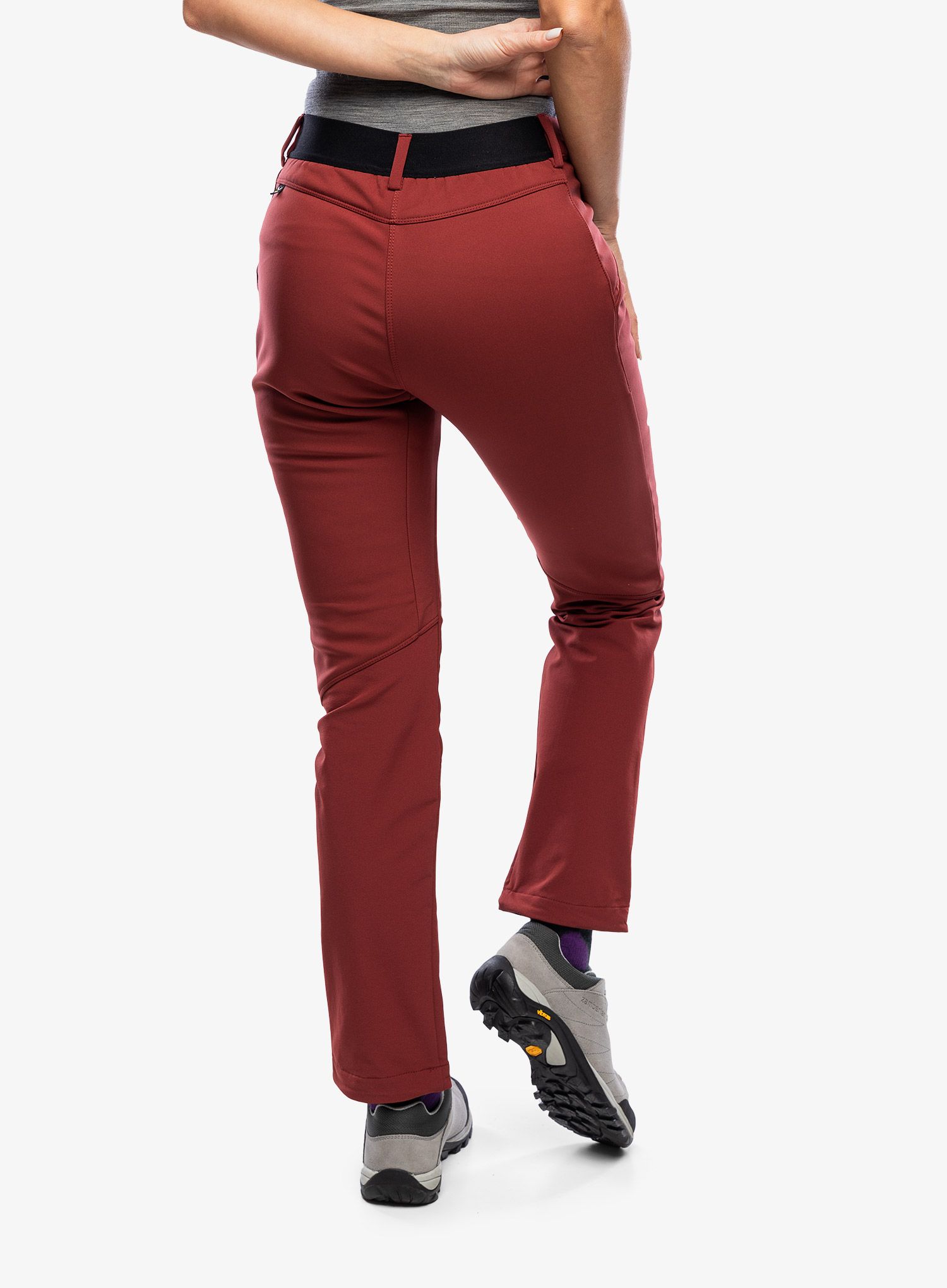 Ženske pohodniške hlače Salewa Dolomia Pant - syrah