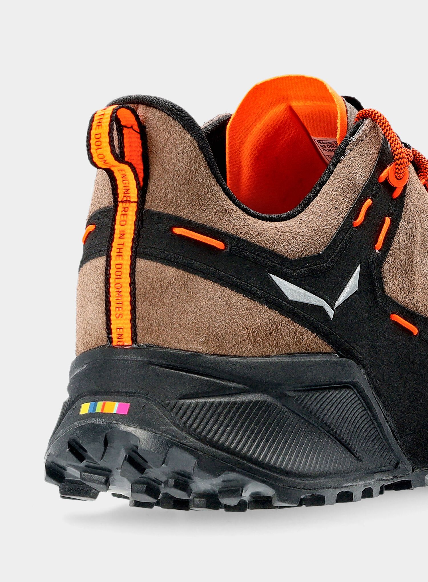 Moški pohodniški čevlji Salewa Dropline Leather - bungee cord/black