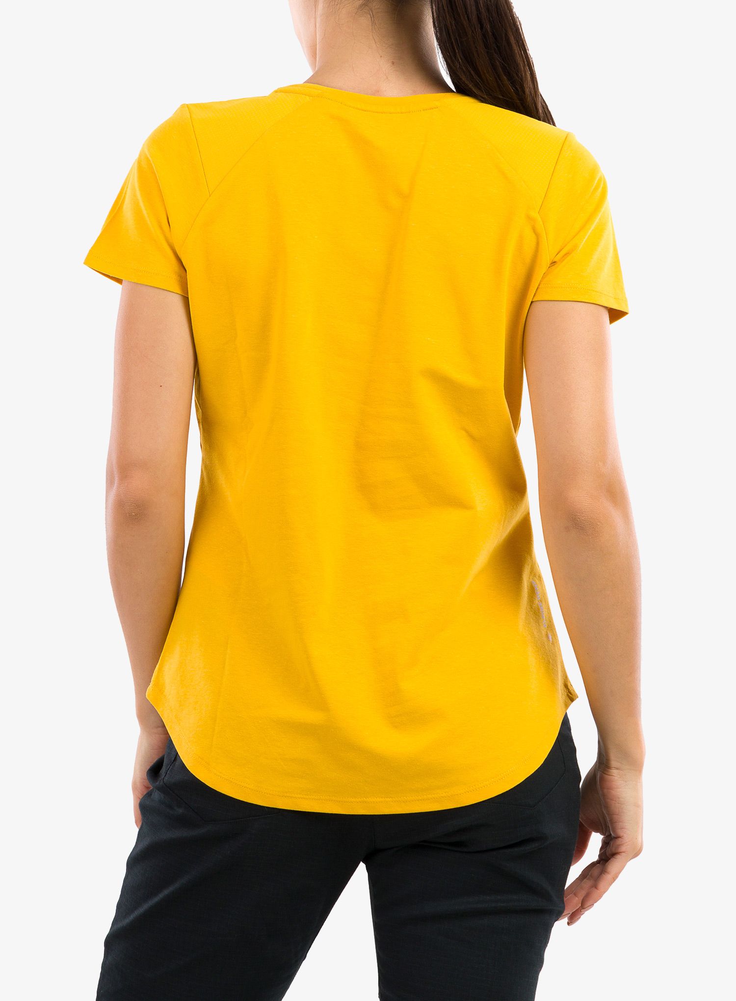 Ženska majica Salewa Alpine Hemp T-Shirt - gold