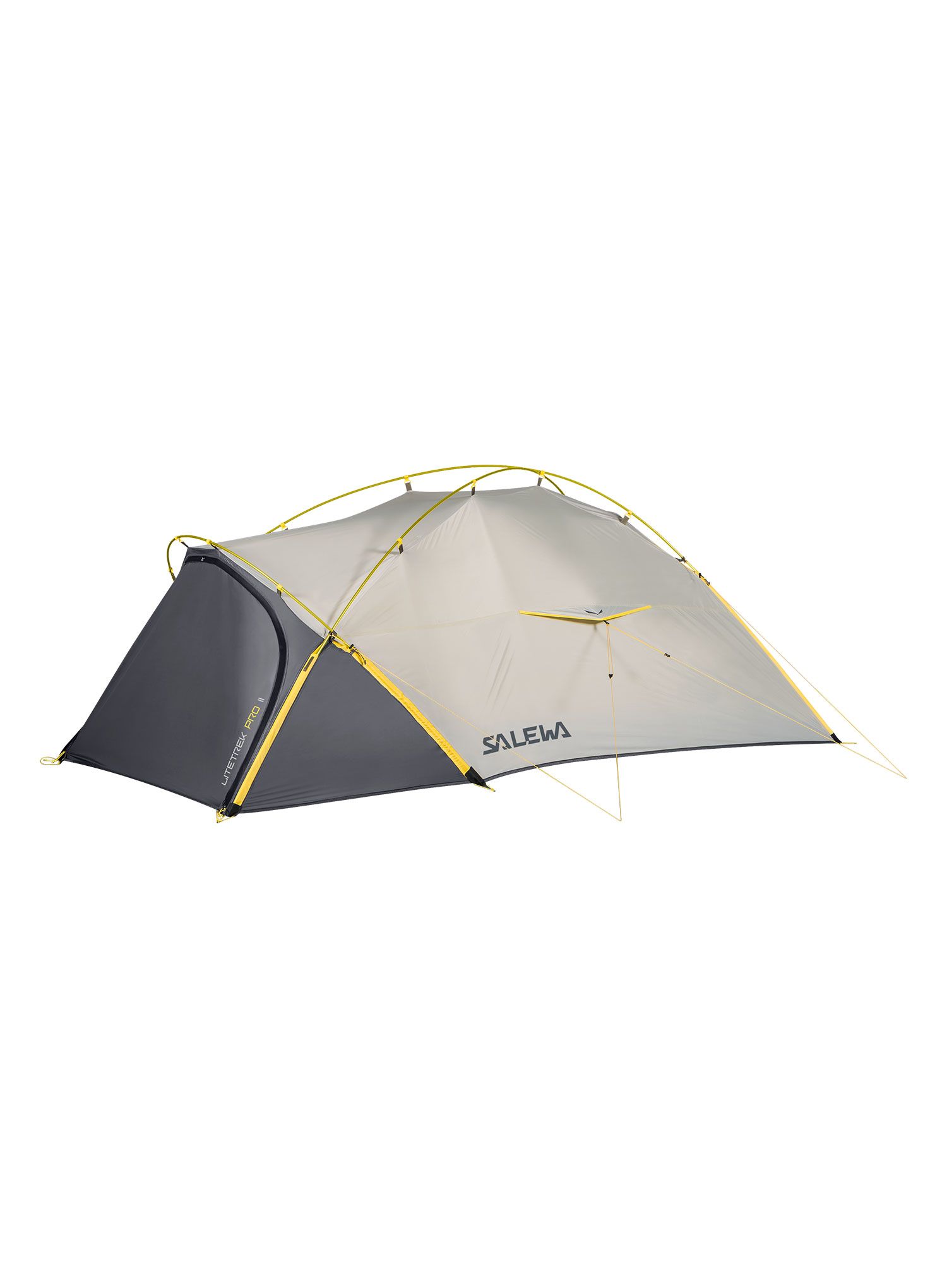 Šotor za 3 osebe Salewa Litetrek Pro III Tent - lightgrey/mango
