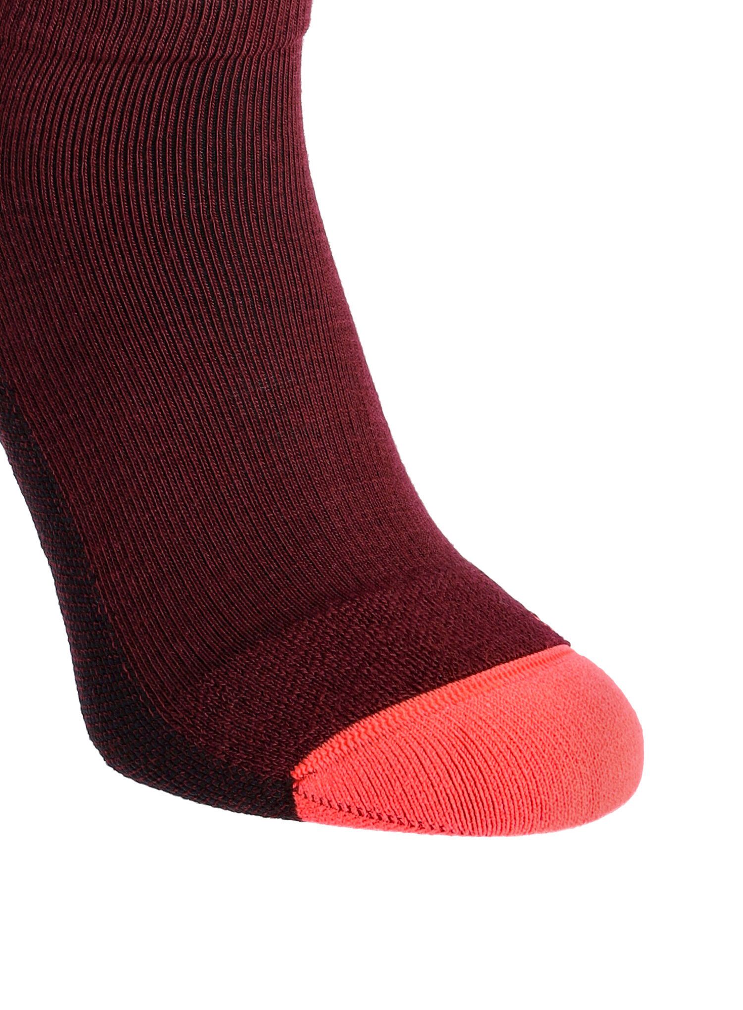 Ženske pohodne nogavice Salewa MTN TRN AM Low Sock - syrah