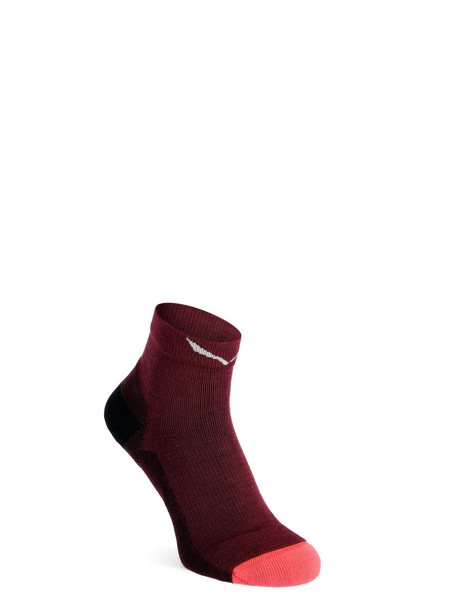 Ženske nogavice Salewa MTN TRN Merino QRT Sock - syrah