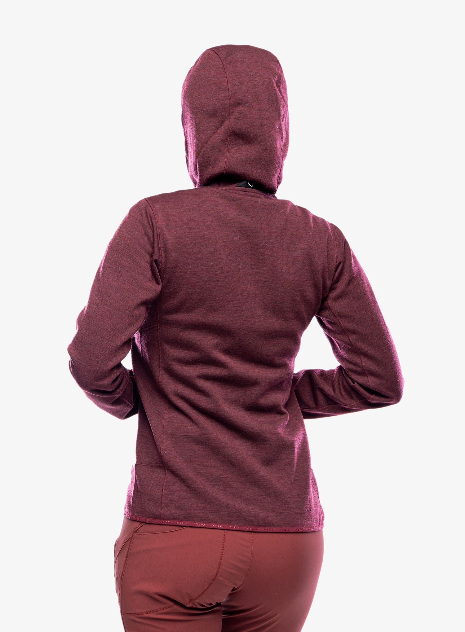 Ženska jopica Salewa Nuvolao Alpine Wool Jacket - rhodo red