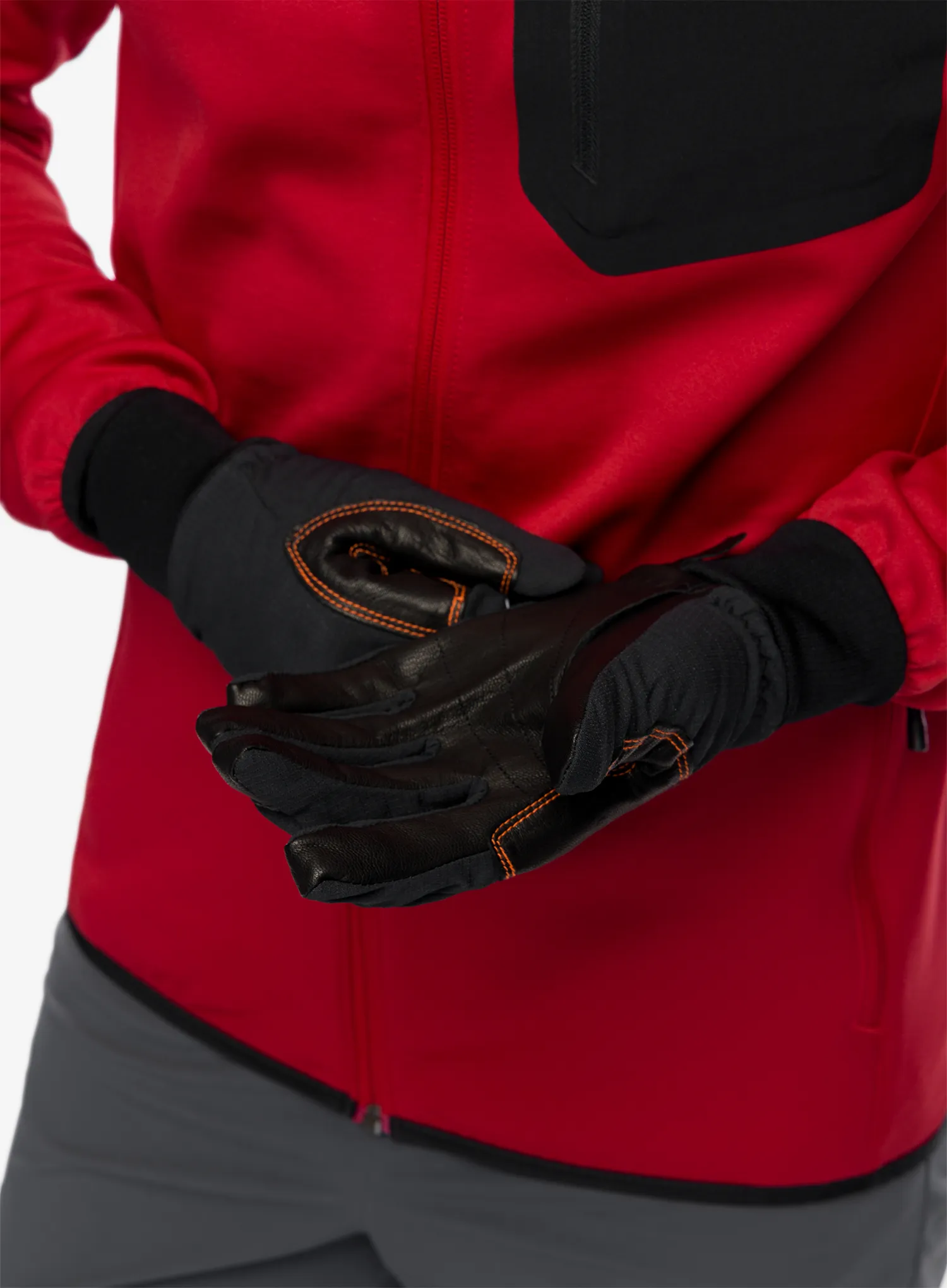 Pohodniške rokavice Salewa Ortles DST/AM Gloves - black out