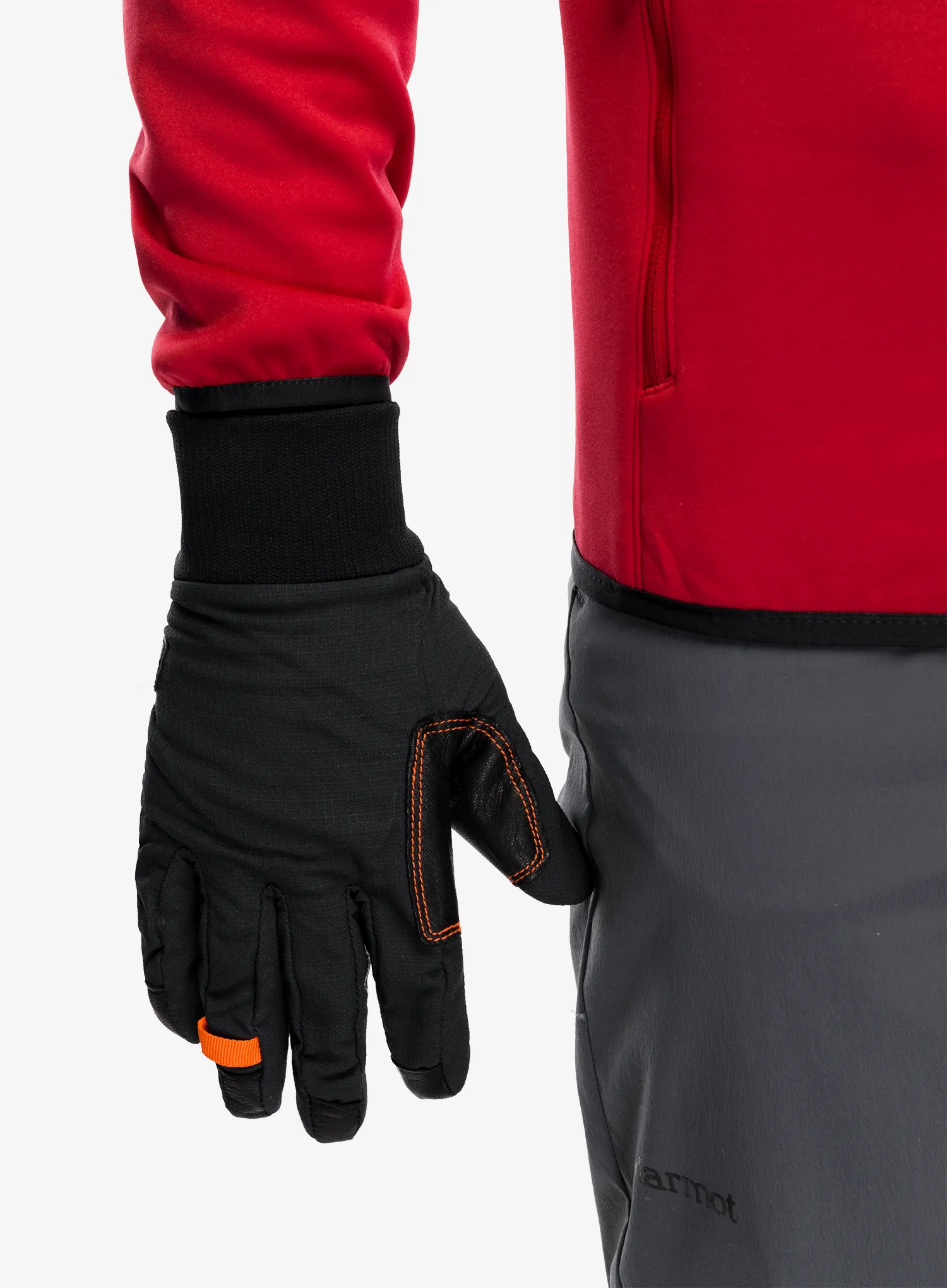 Pohodniške rokavice Salewa Ortles DST/AM Gloves - black out