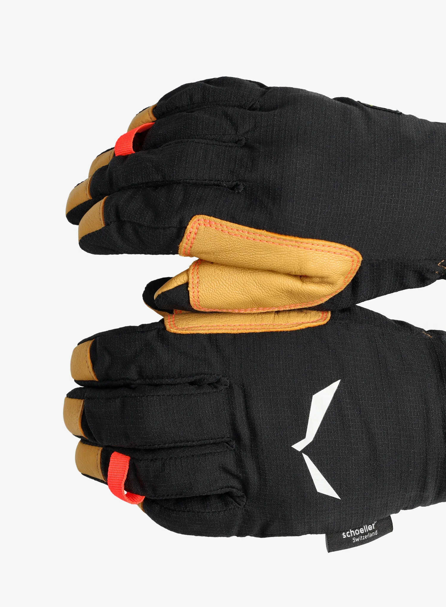 Ženske softshell rokavice Salewa Ortles DST/AM Gloves - black out