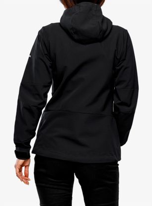Ženska softshell jakna Salewa Ortles DST Jacket - black out