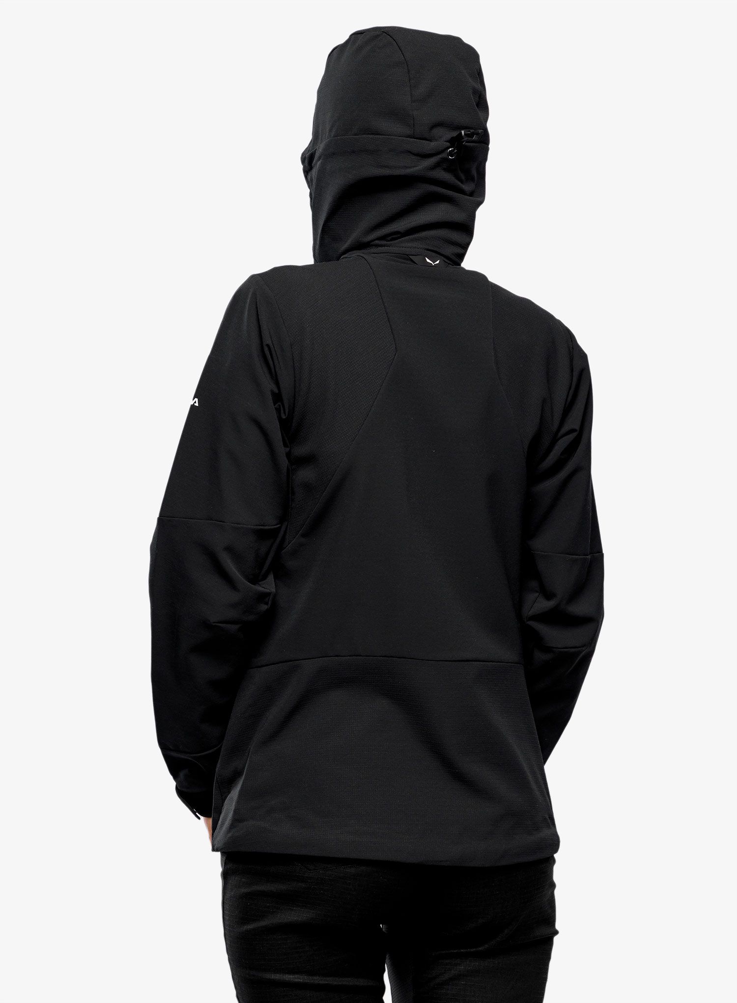Ženska softshell jakna Salewa Ortles DST Jacket - black out