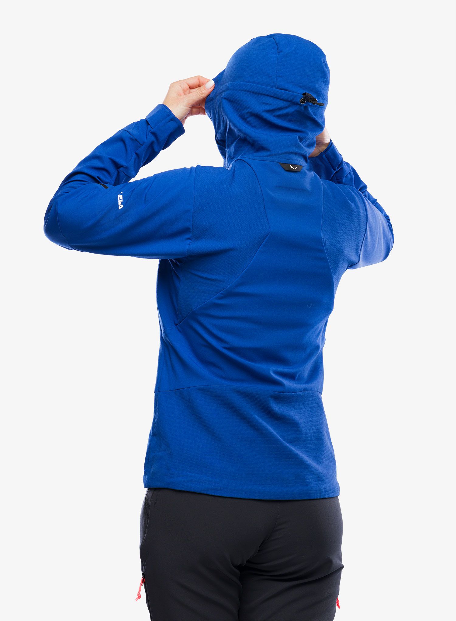 Ženska softshell jakna Salewa Ortles DST Jacket - electric