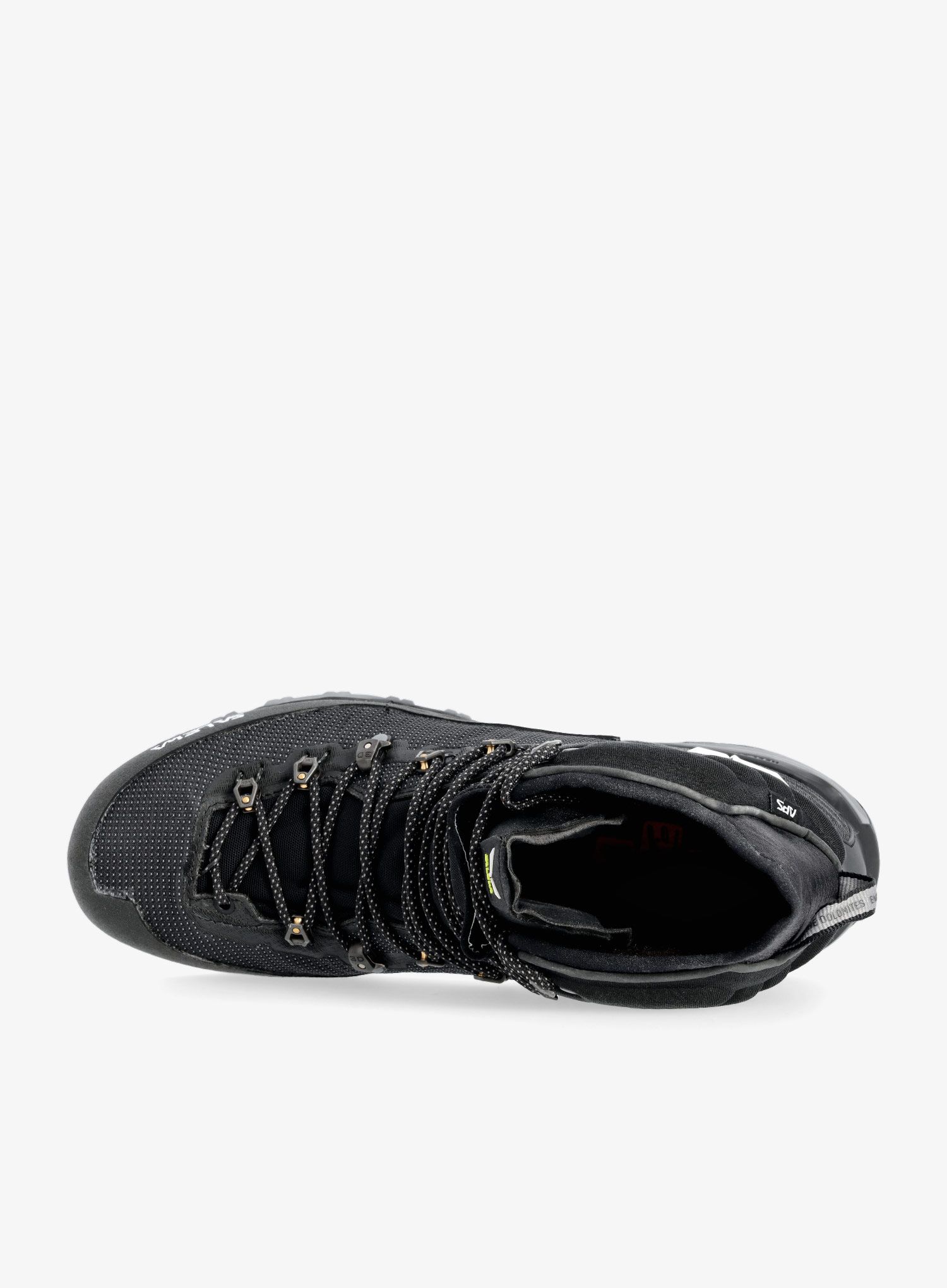 Ženski čevlji za polavtomatske dereze Salewa Ortles Edge Mid GTX - black/black