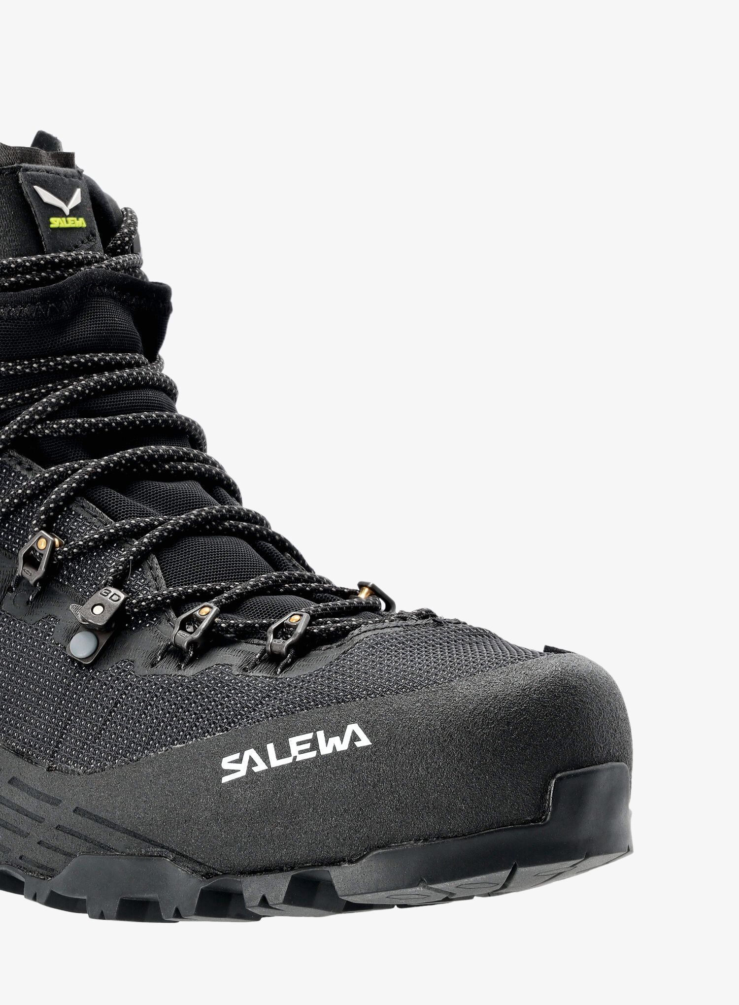 Ženski čevlji za polavtomatske dereze Salewa Ortles Edge Mid GTX - black/black