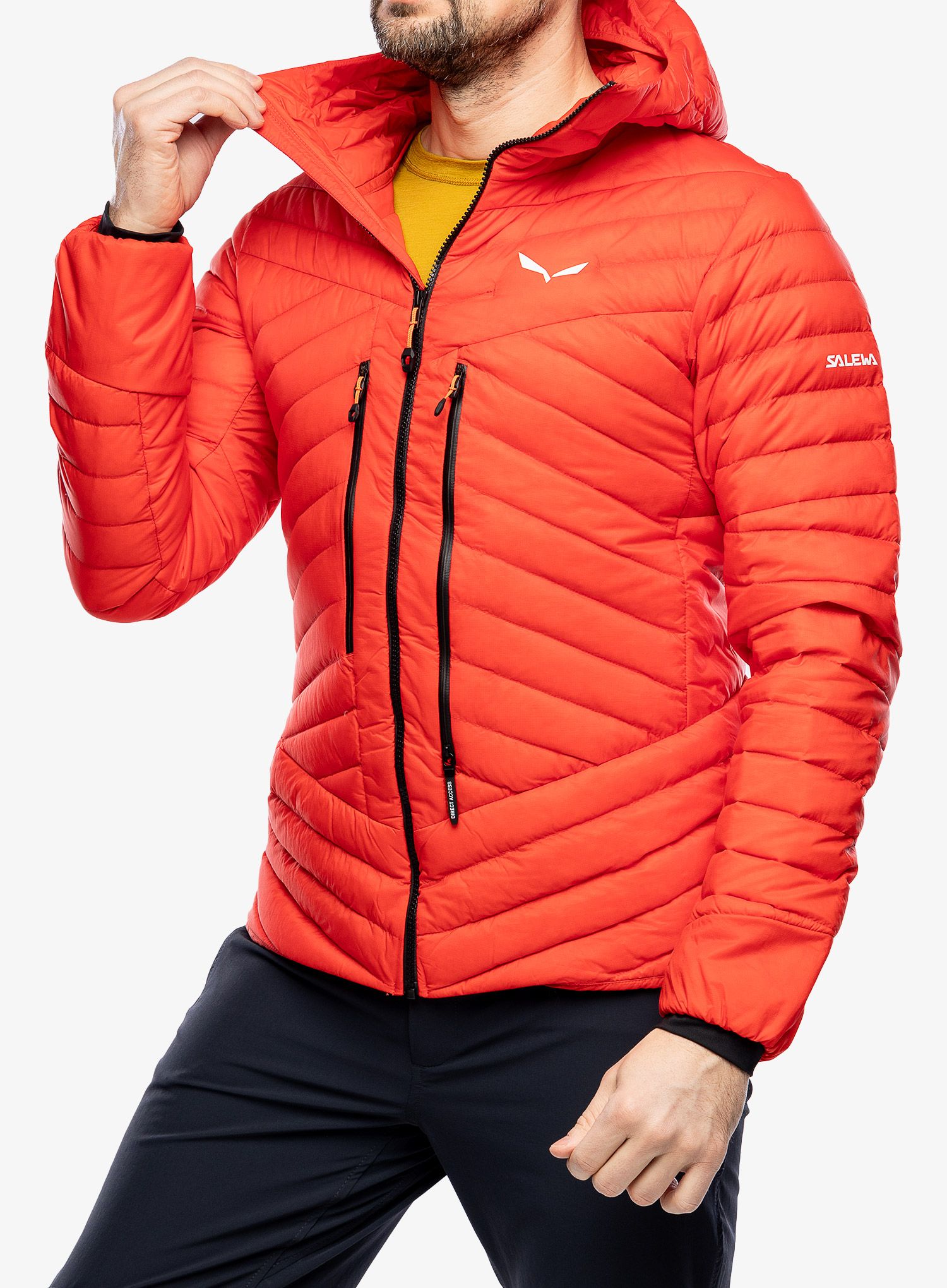 Puhovka Salewa Ortles Hyb RDS Down Jacket - flame