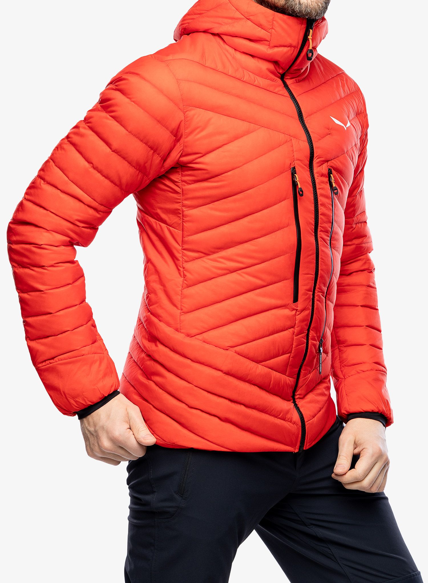 Puhovka Salewa Ortles Hyb RDS Down Jacket - flame