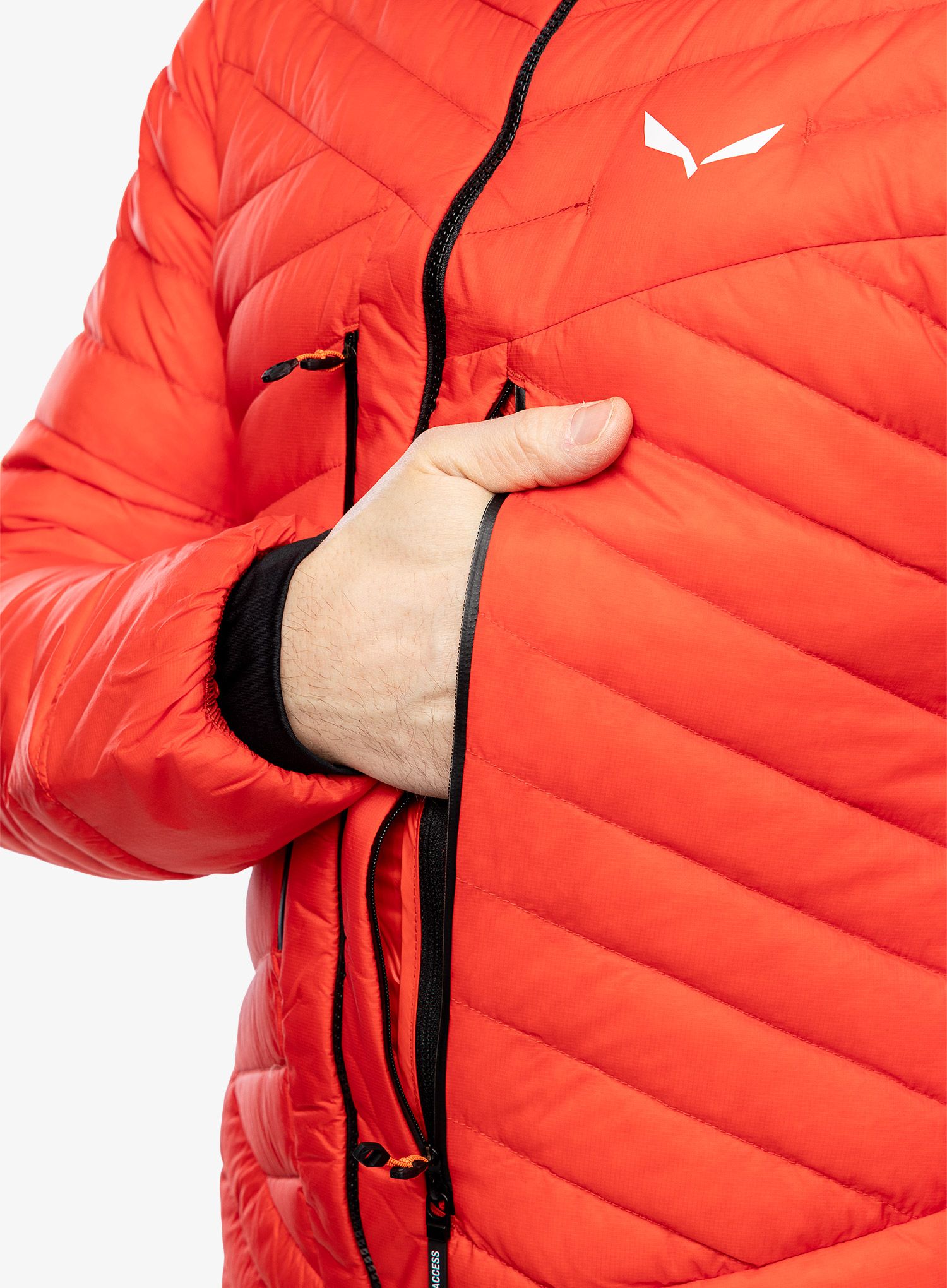 Puhovka Salewa Ortles Hyb RDS Down Jacket - flame