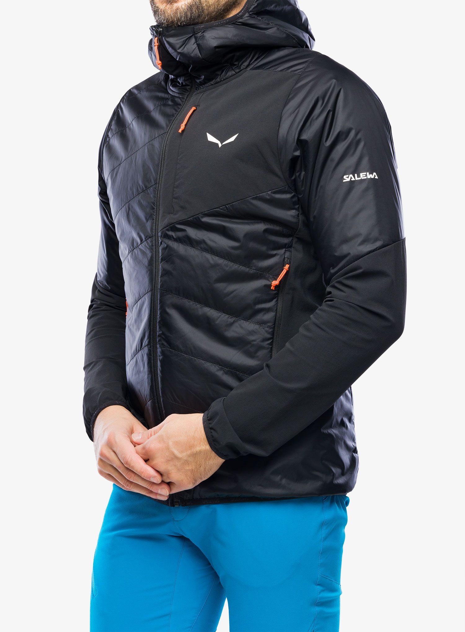 Sintetična jakna Salewa Ortles Hyb TWR Jacket - black out